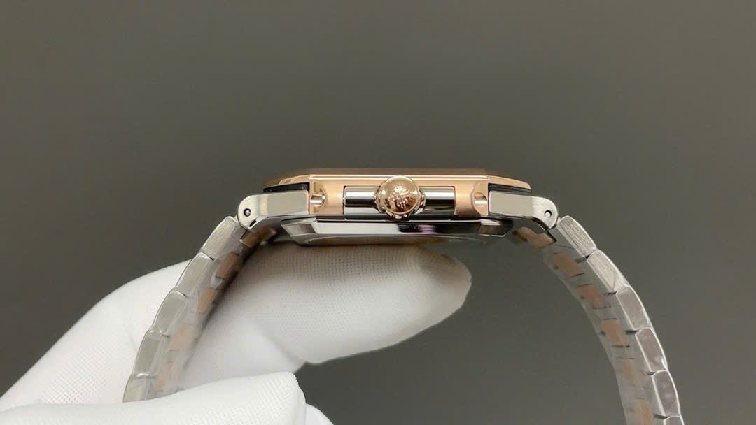 Patek Philippe Cubitus 5821 Demi Rose Gold Super Clone Watch Dial Chocolate 45mm - Image 3