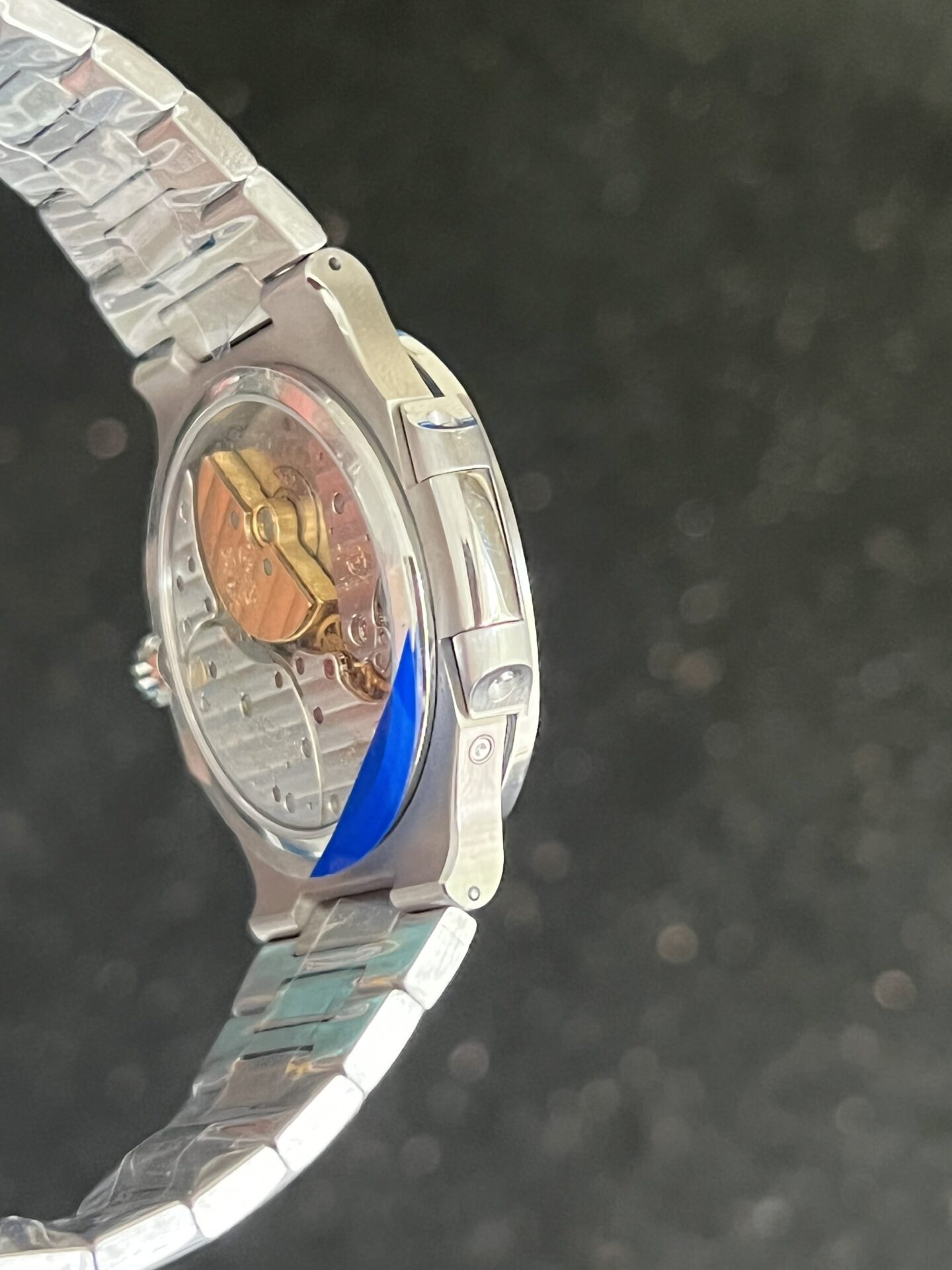 Patek Philippe Super Clone 1:1 Watch Nautilus 5712 Blue Black Dial GRF 40mm - Image 4