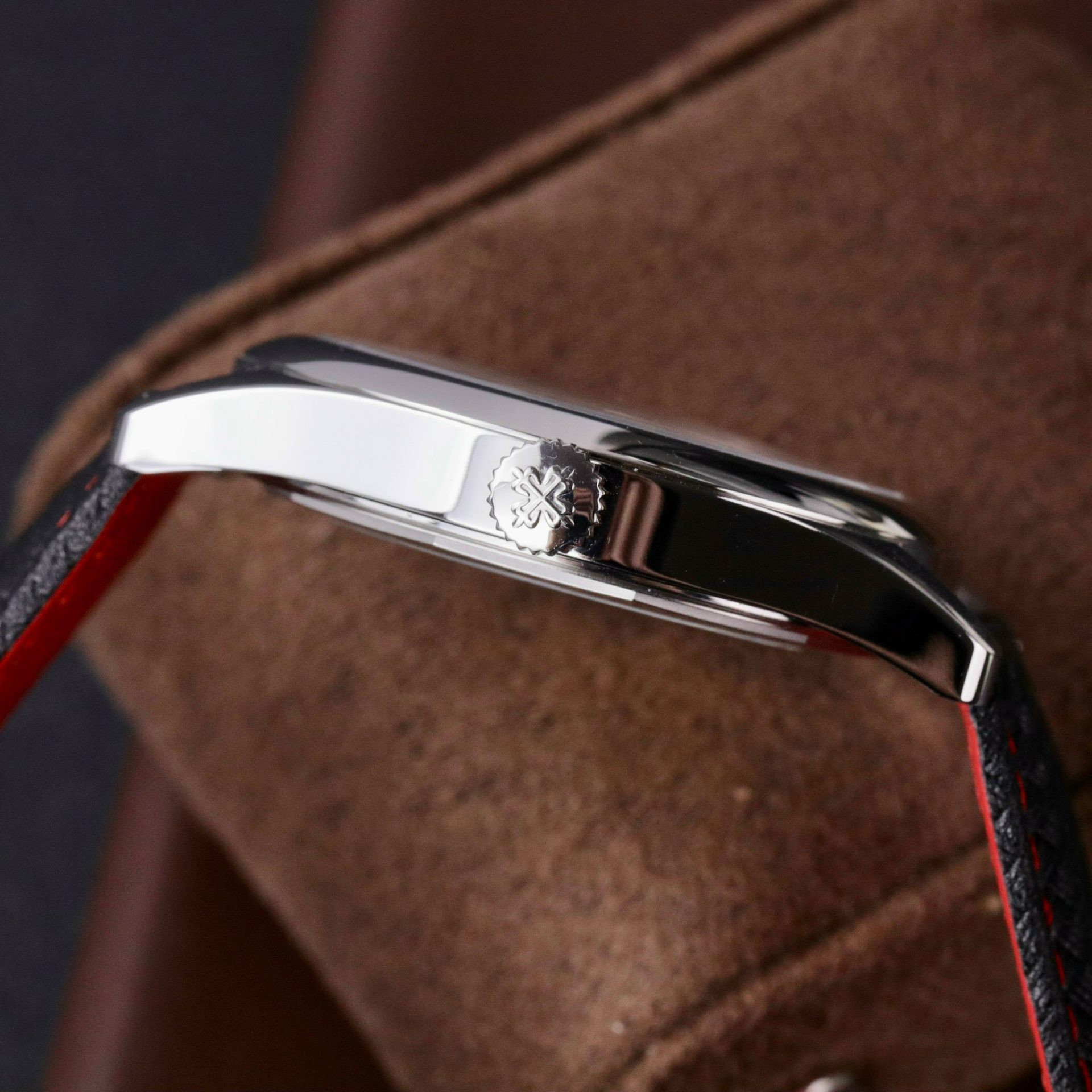 Patek Philippe Super Clone Watch Calatrava 6007G Leather Strap 40mm - Image 7
