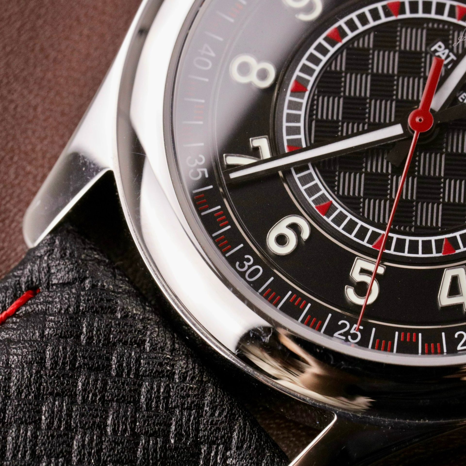 Patek Philippe Super Clone Watch Calatrava 6007G Leather Strap 40mm - Image 5