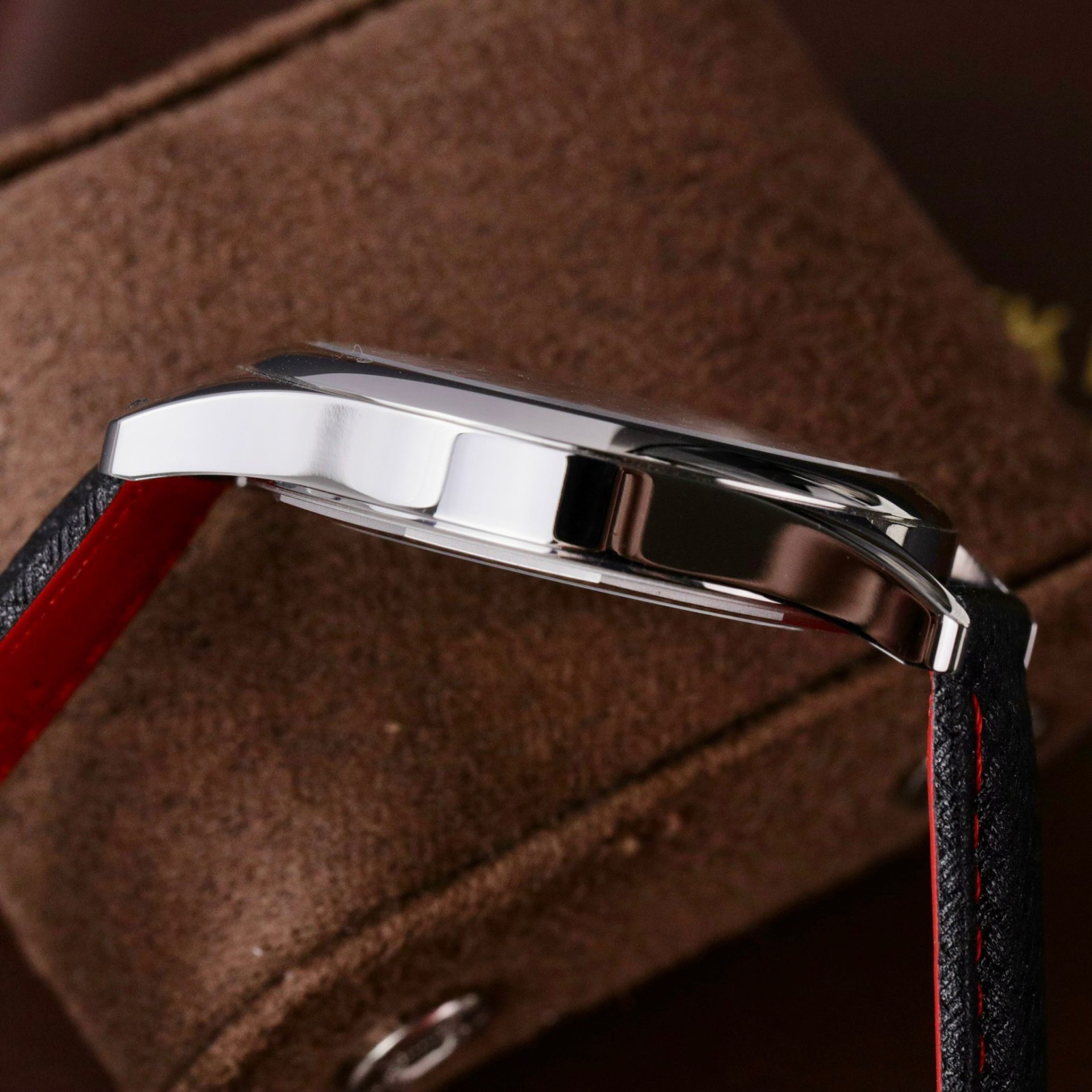 Patek Philippe Super Clone Watch Calatrava 6007G Leather Strap 40mm - Image 8