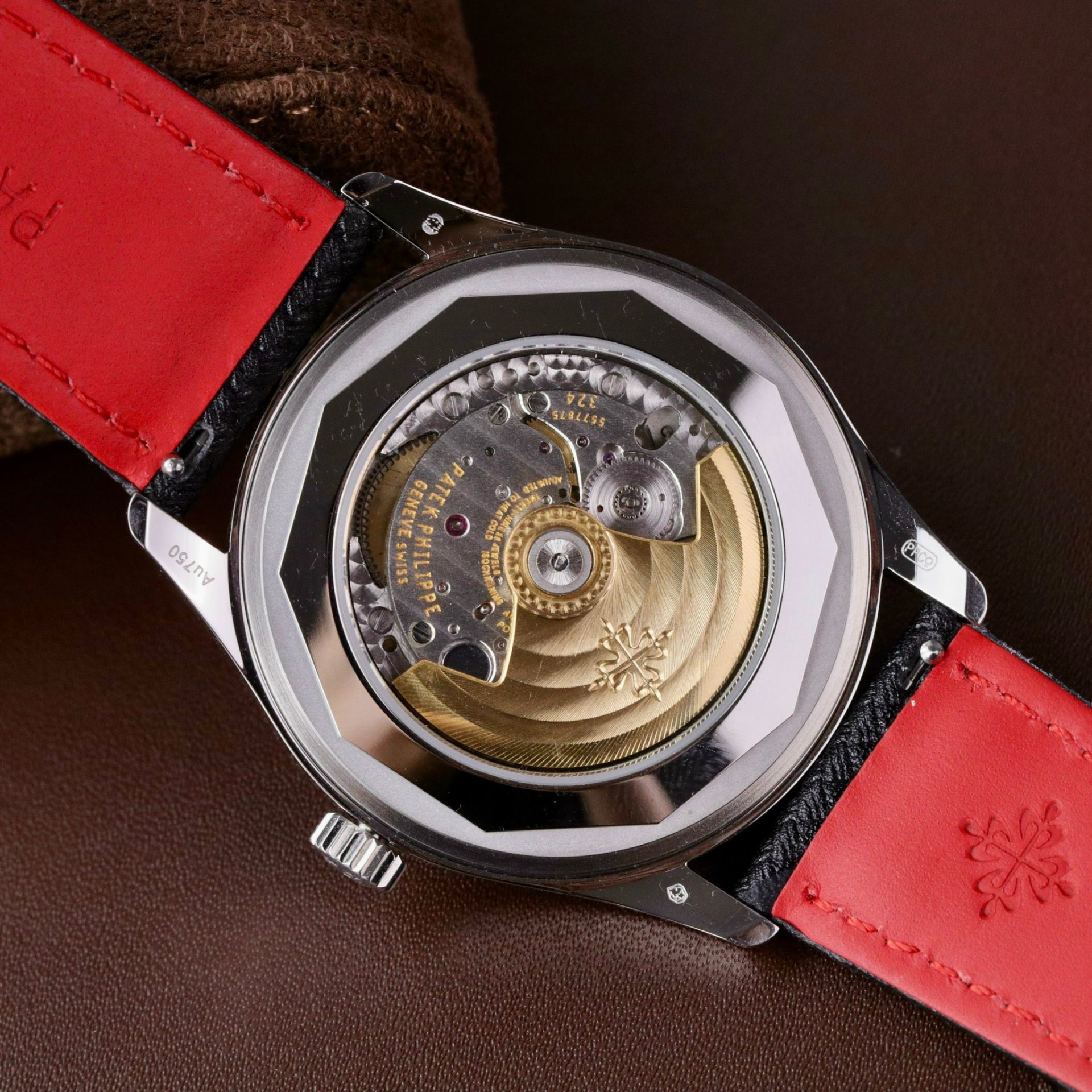 Patek Philippe Super Clone Watch Calatrava 6007G Leather Strap 40mm - Image 9