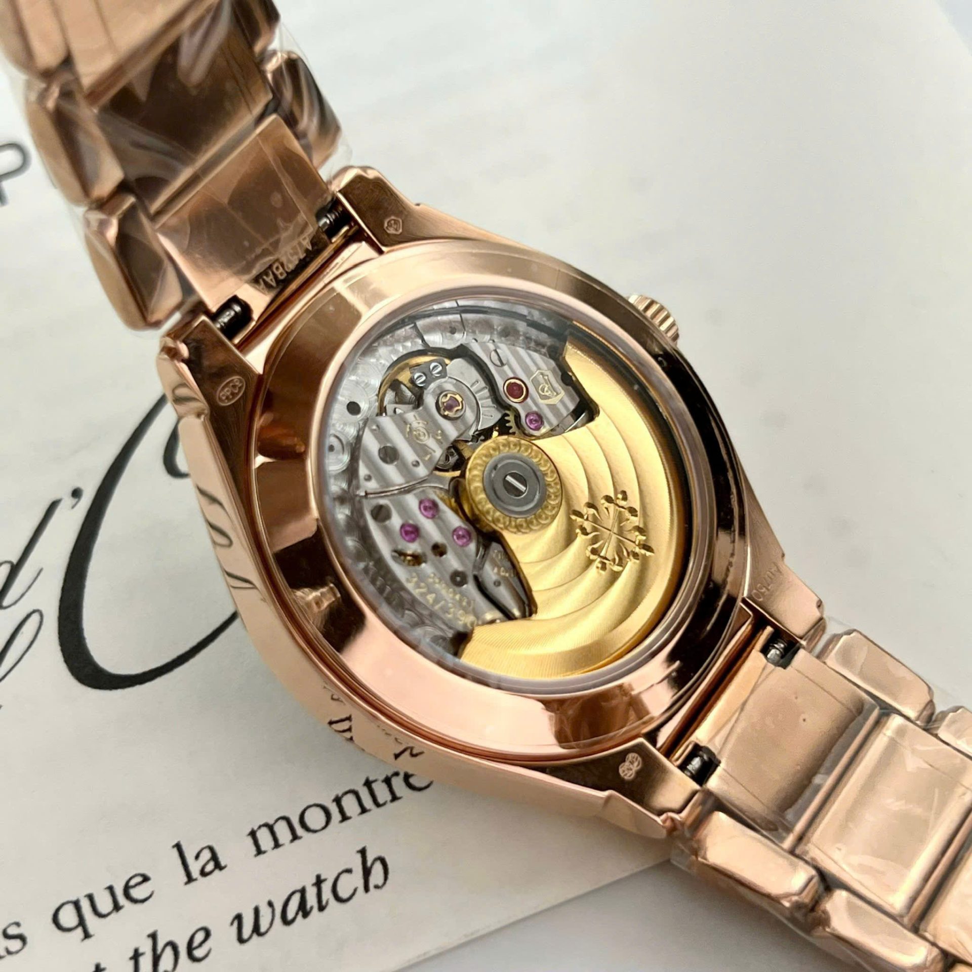 Patek Philippe Twenty 4 7300 Replica 11 Watch Rose Gold 36mm - Image 7