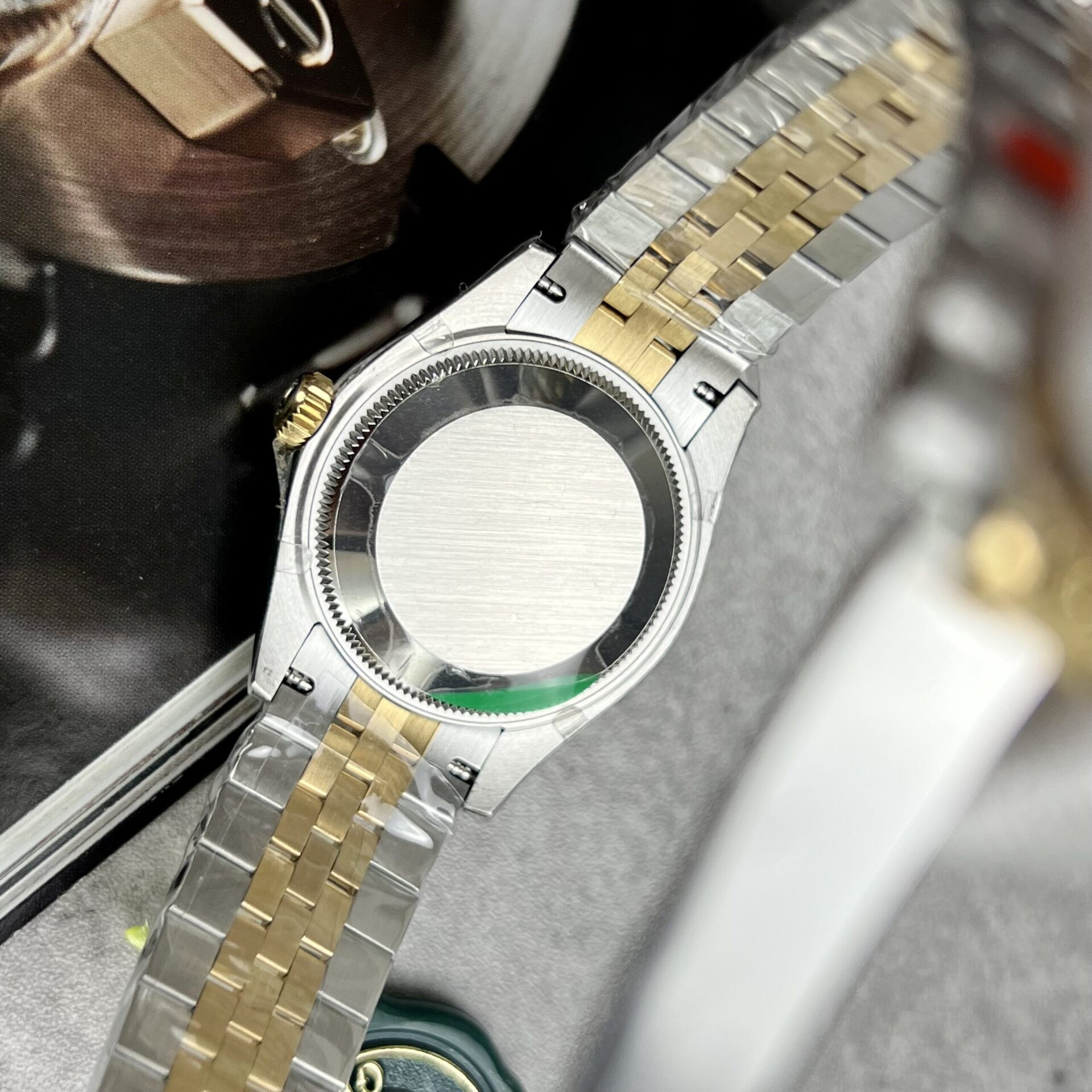 Rolex Super Clone DateJust Mother of Pearl Dial Demi Gold Dial 31mm - Image 5