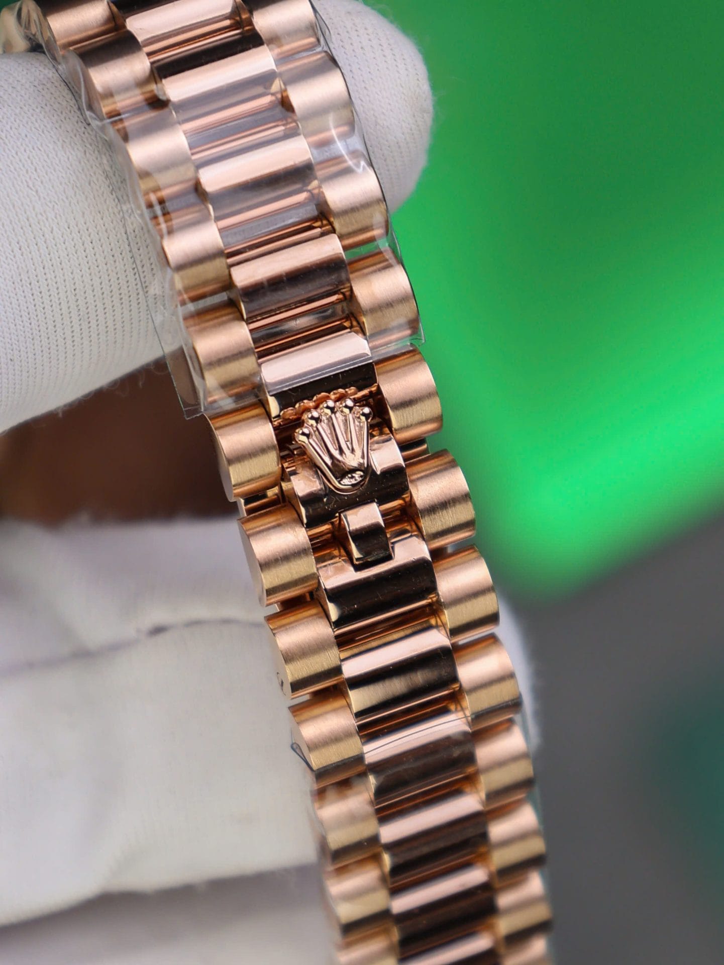 Rolex DateJust Women Super Clone Gold Wrapped Chocolate Dial GM Factory 28mm - Image 9