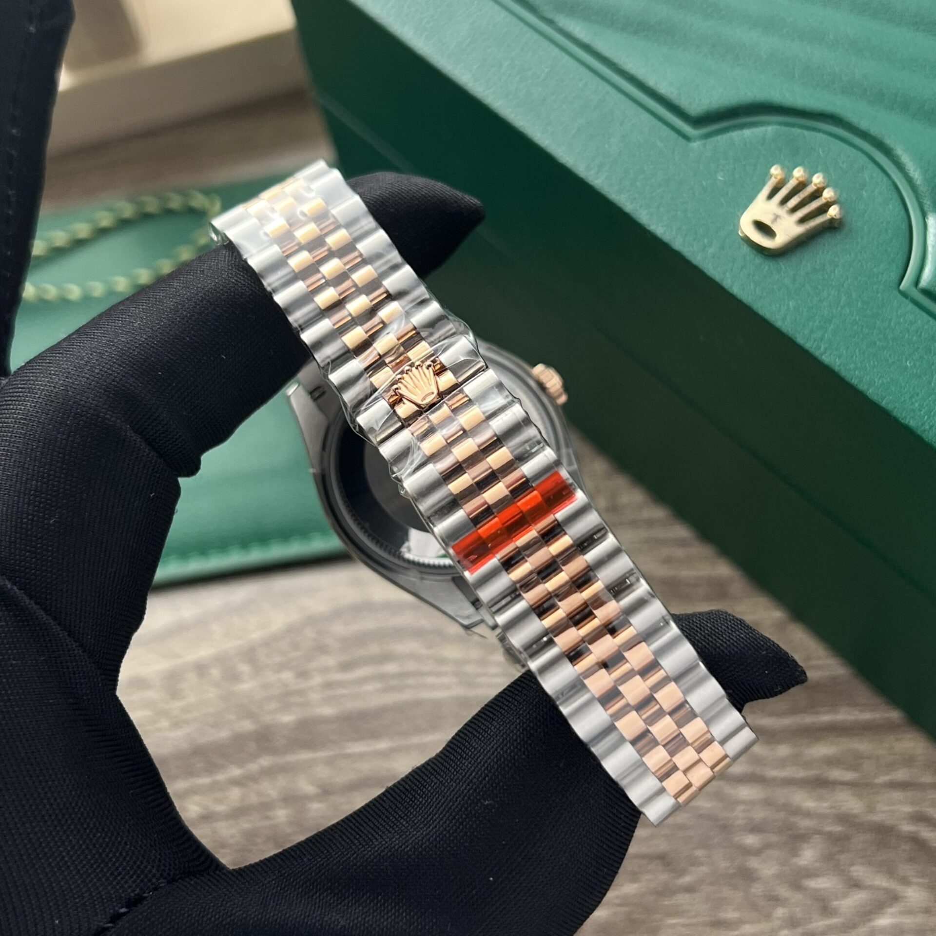 Rolex DateJust Super Clone Watch Mother Of Pearl Dial 31mm - Image 7