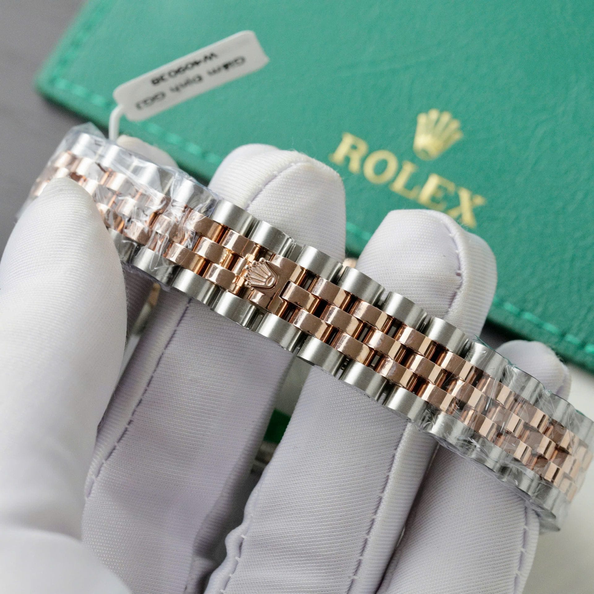 Rolex DateJust Super Clone 11 Watch Dial Mother Of Pearl Custom Moissanite Diamonds 31mm - Image 10