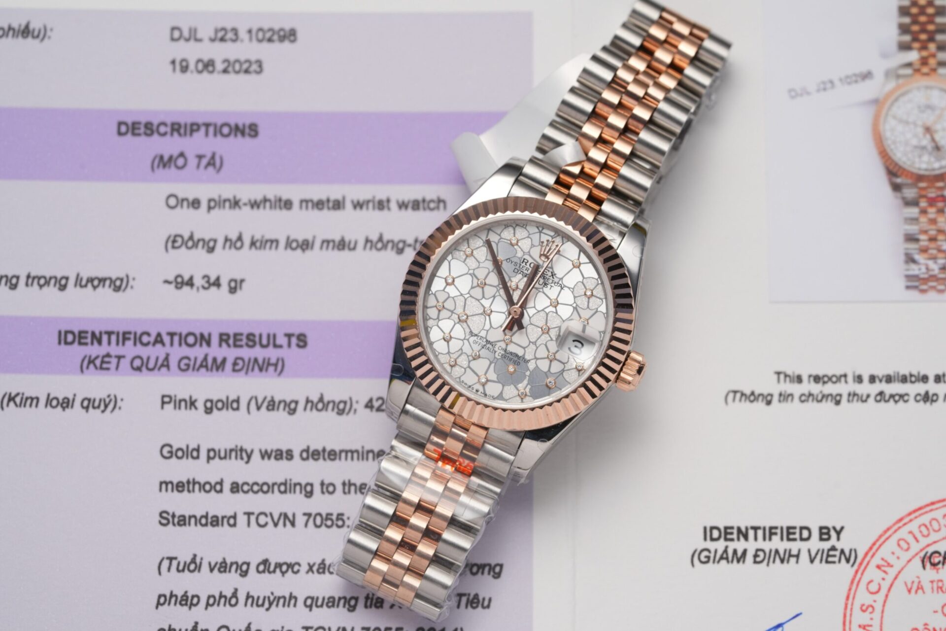 Rolex Super Clone Datejust 278273 Gold Wrapped GM Factory 31mm