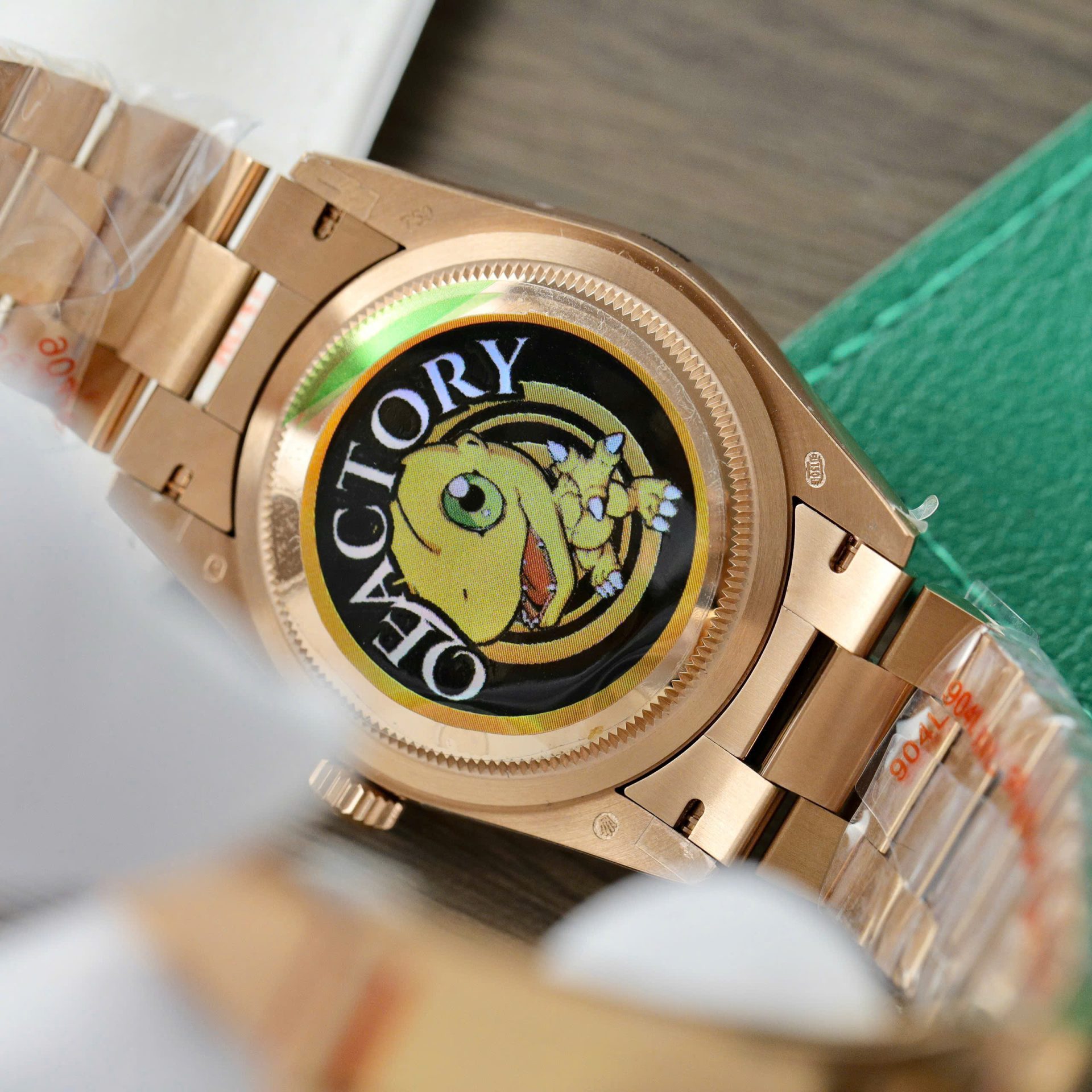 Rolex Day-Date 128235 Super Clone Watch Dial Chocolate Weight 158gram QF Factory 36mm - Image 10