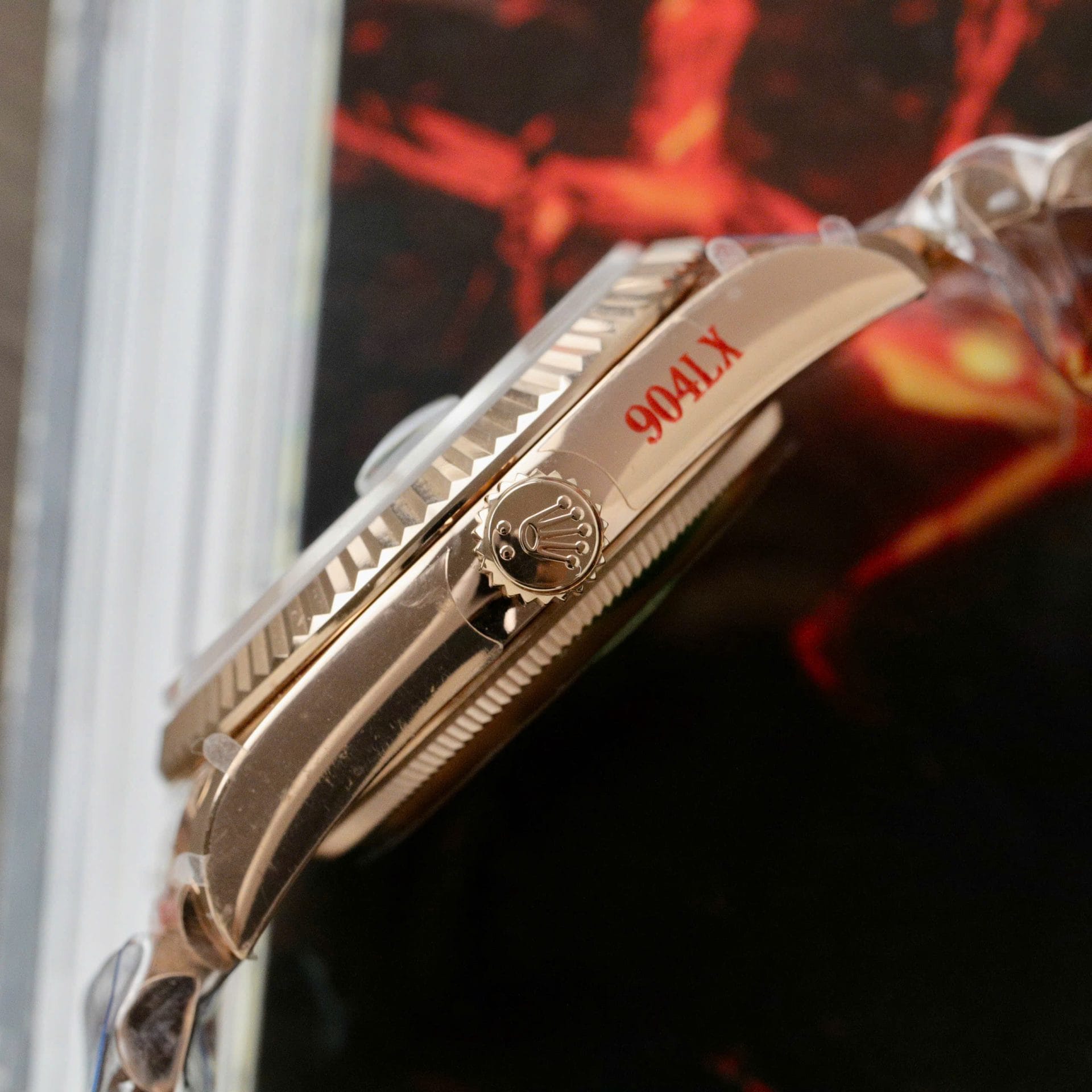 Rolex Day-Date 128235 Super Clone Watch Weight 158 Grams QF Factory 36mm - Image 8