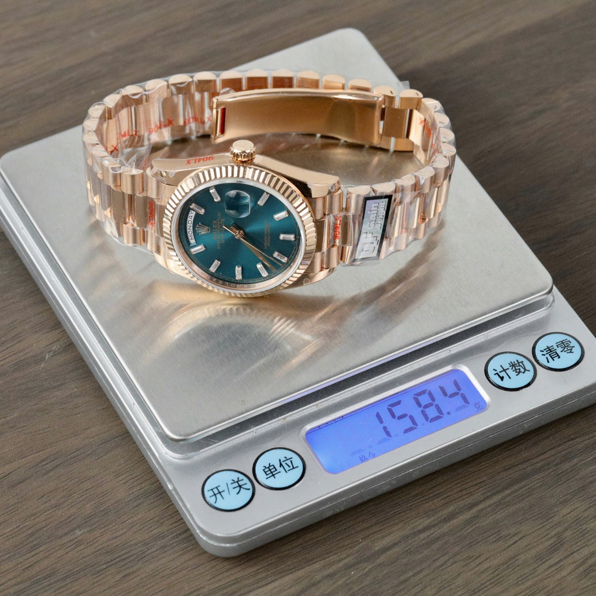 Rolex Day-Date 128235 Super Clone Watch Weight 158 Grams QF Factory 36mm - Image 2