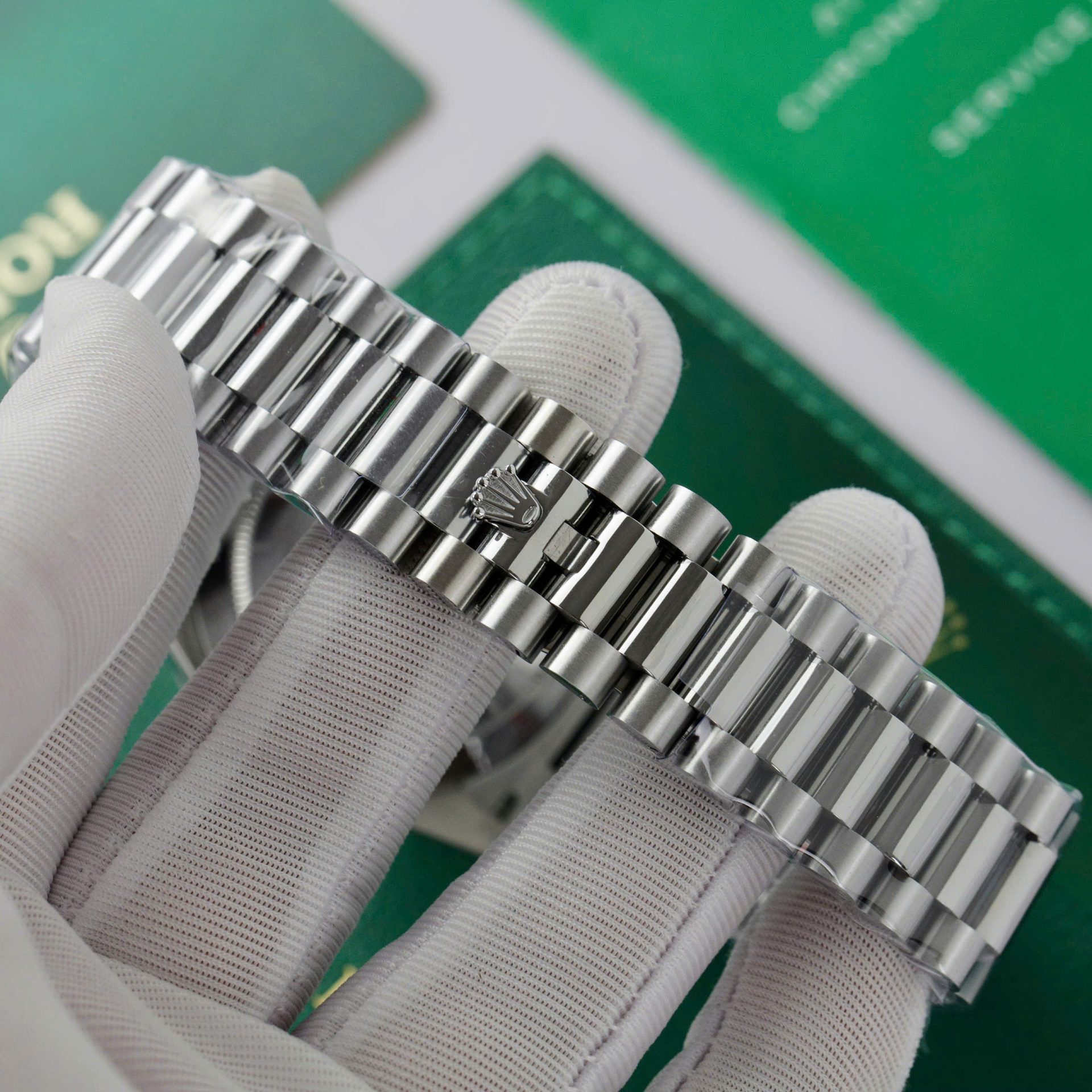 Rolex Super Clone Watch Day-Date 228236 Dial Blue Weight 178gram GM Factory 40mm - Image 10