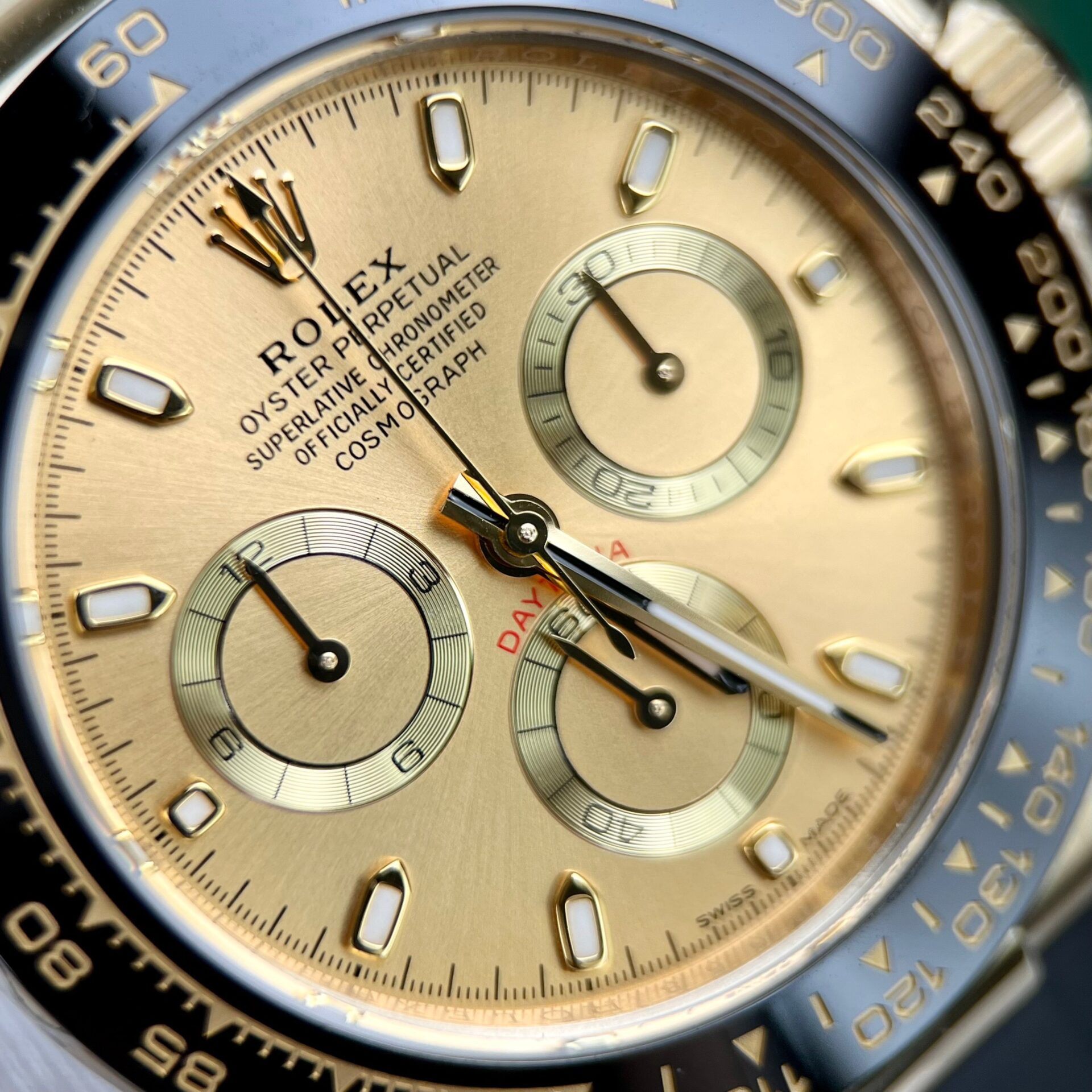 Rolex Daytona 116518LN Super Clone1:1 Watch Yellow Gold Dial BT Factory 40mm - Image 3