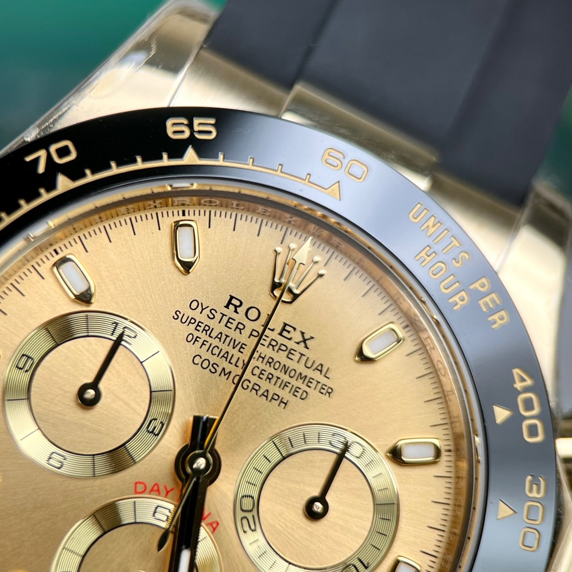Rolex Daytona 116518LN Super Clone1:1 Watch Yellow Gold Dial BT Factory 40mm - Image 4