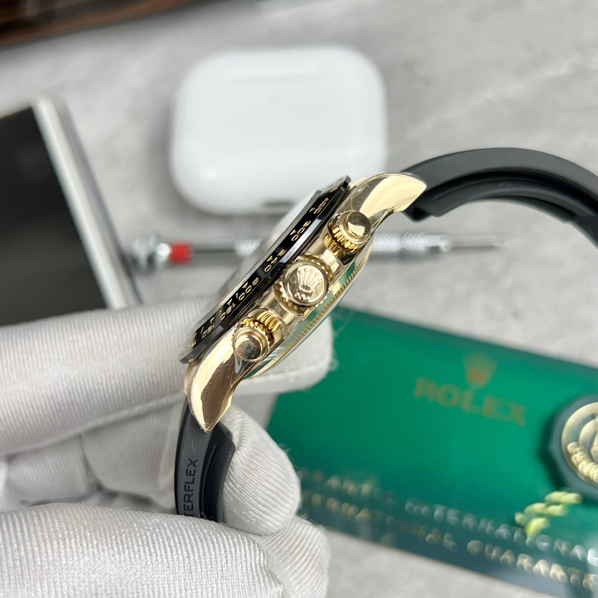 Rolex Daytona 116518LN Super Clone1:1 Watch Yellow Gold Dial BT Factory 40mm - Image 6
