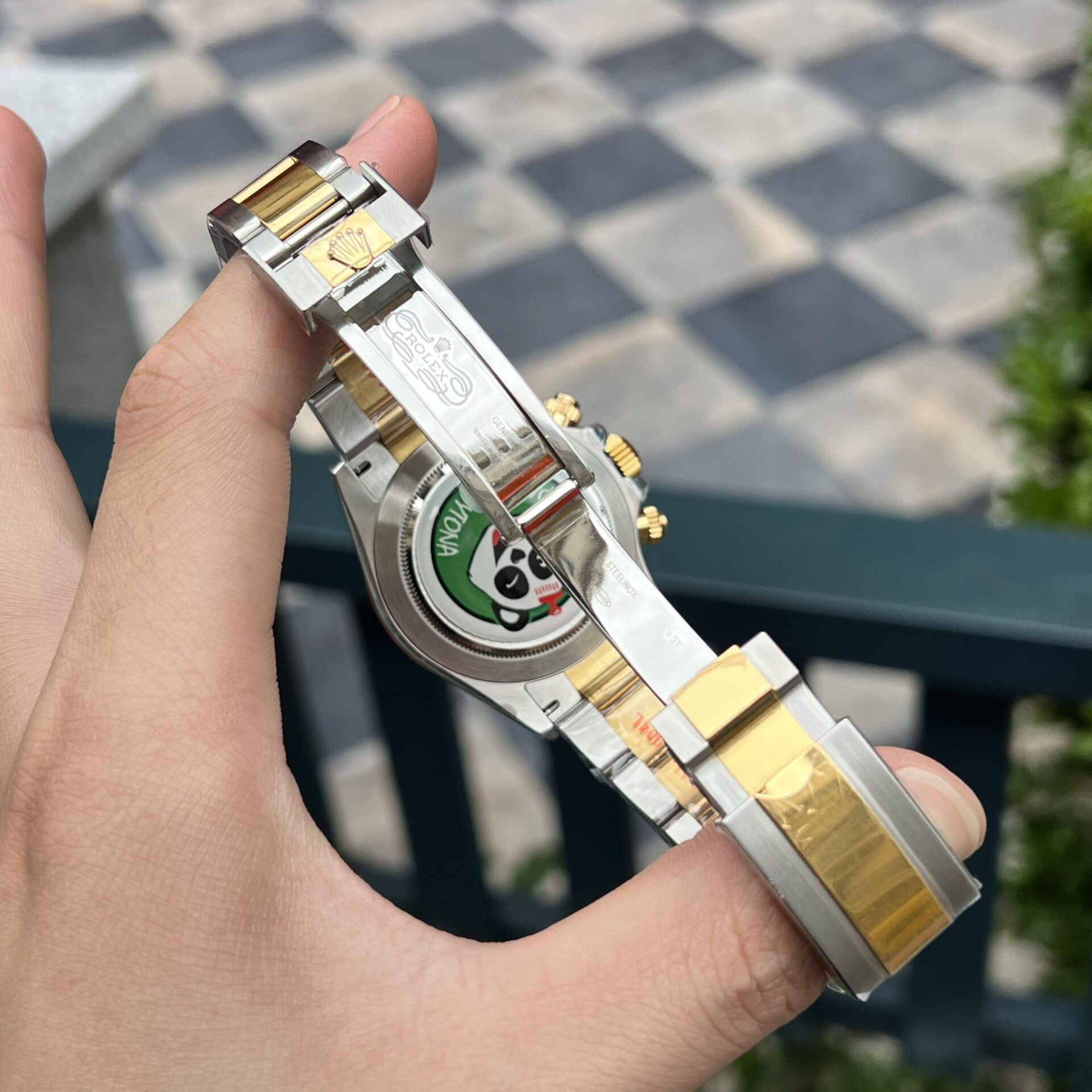 Rolex Daytona 126503 Super Clone Watch Demi Yellow BT Factory 40mm - Image 5