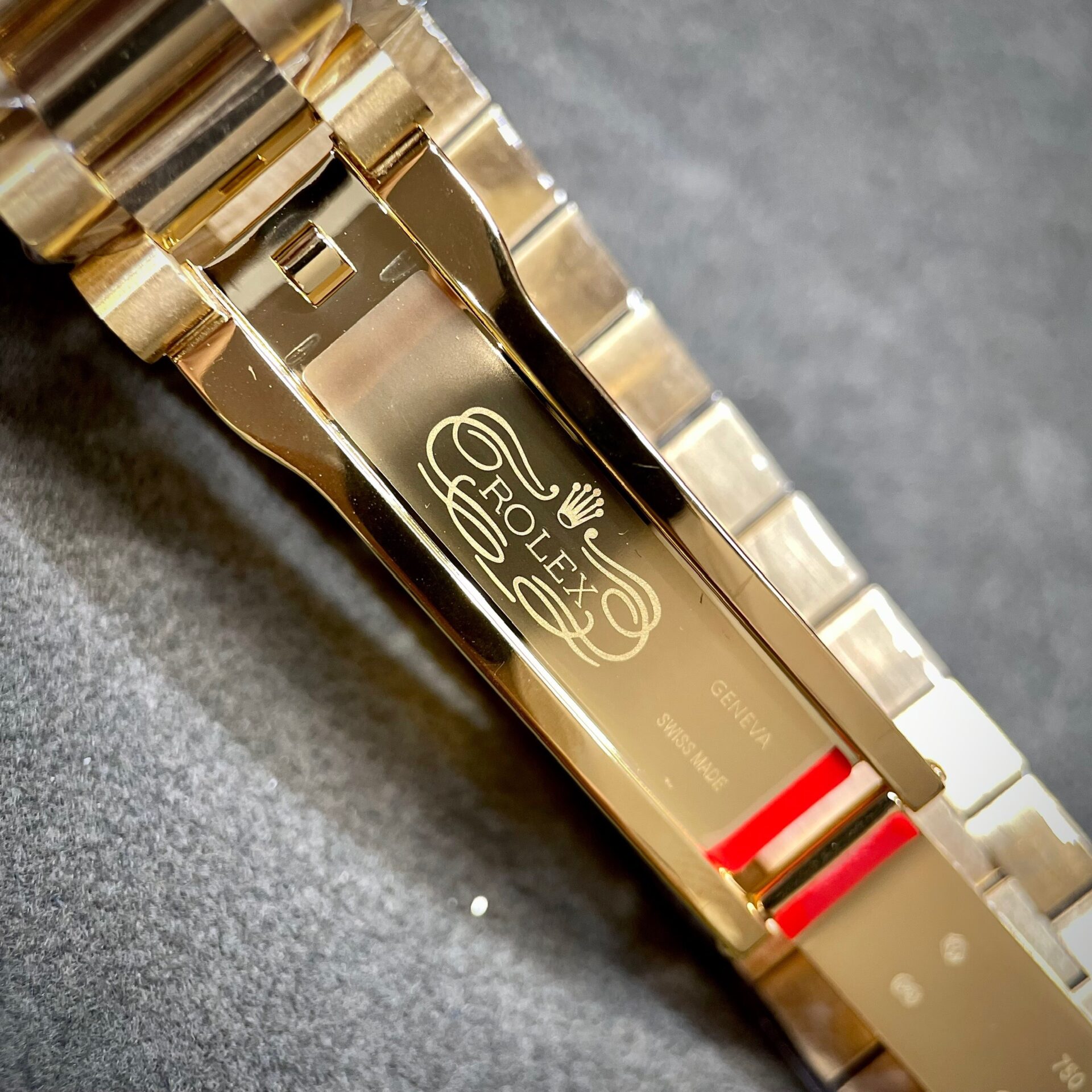 Rolex Super Clone Day-Date Yellow Dial Custom Moissanite Diamonds 40mm - Image 8