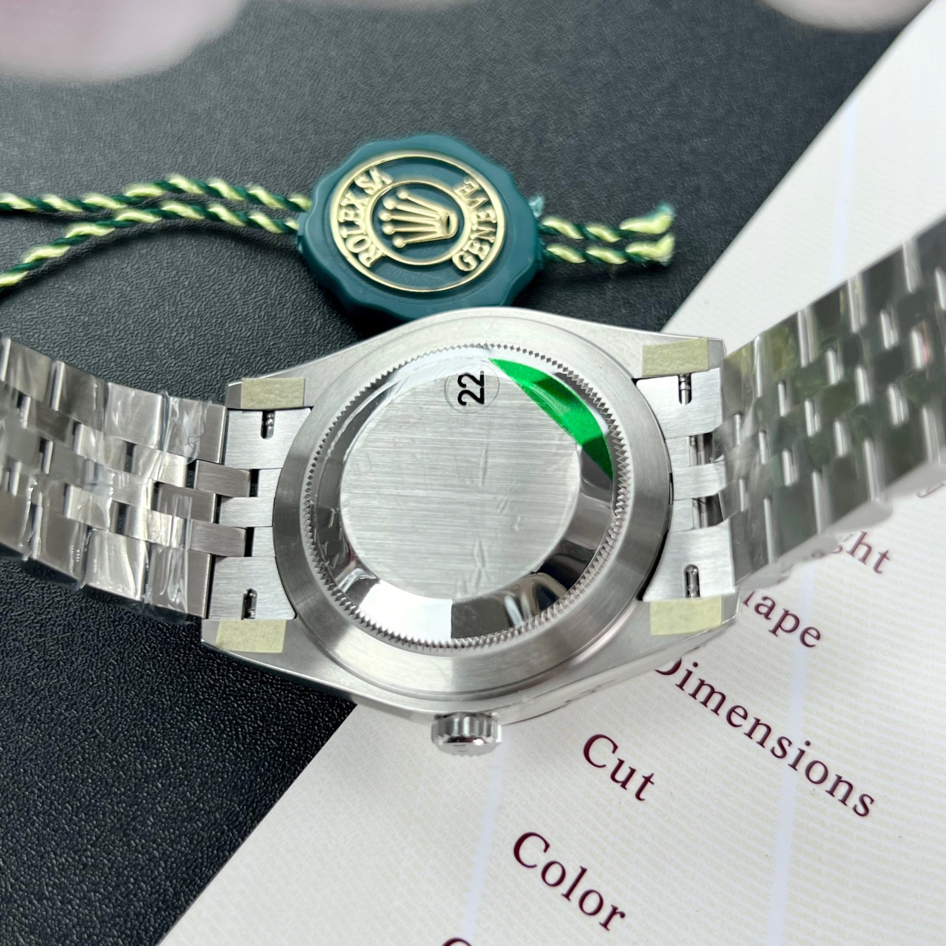 Rolex Super Clone Watch DateJust 126300 Wimbledon Dial VS Factory 41mm - Image 6