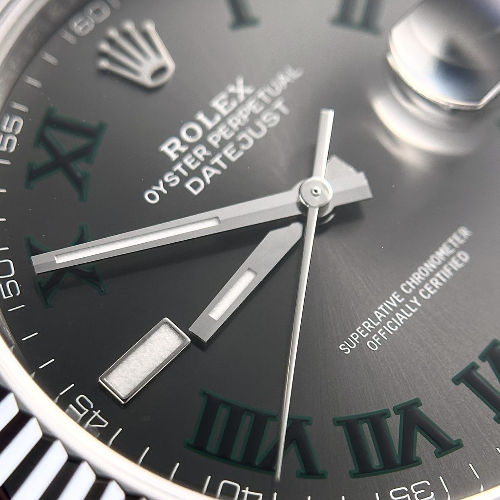 Rolex Super Clone Watch DateJust 126334 Dial Wimbledon VS Factory 41mm - Image 4