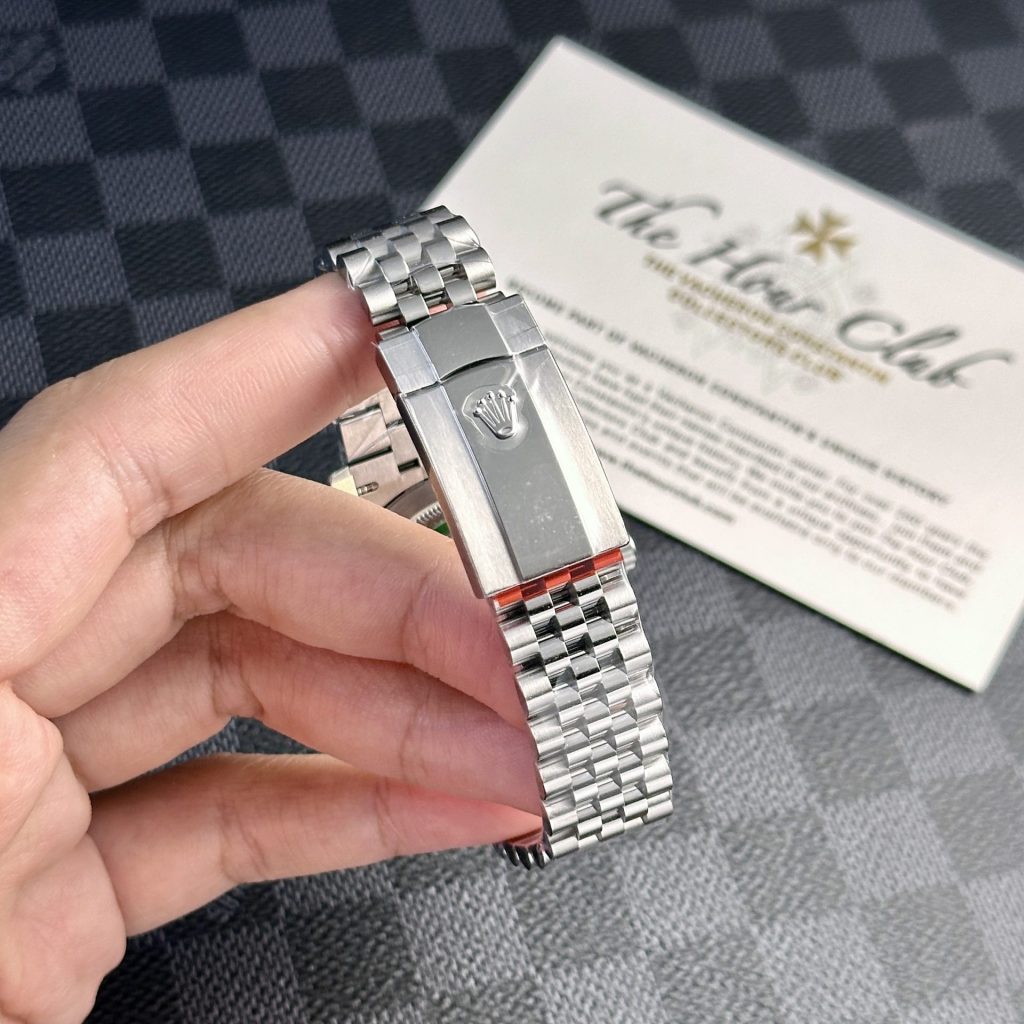 Rolex Super Clone Watch DateJust 126334 Dial Wimbledon VS Factory 41mm - Image 10