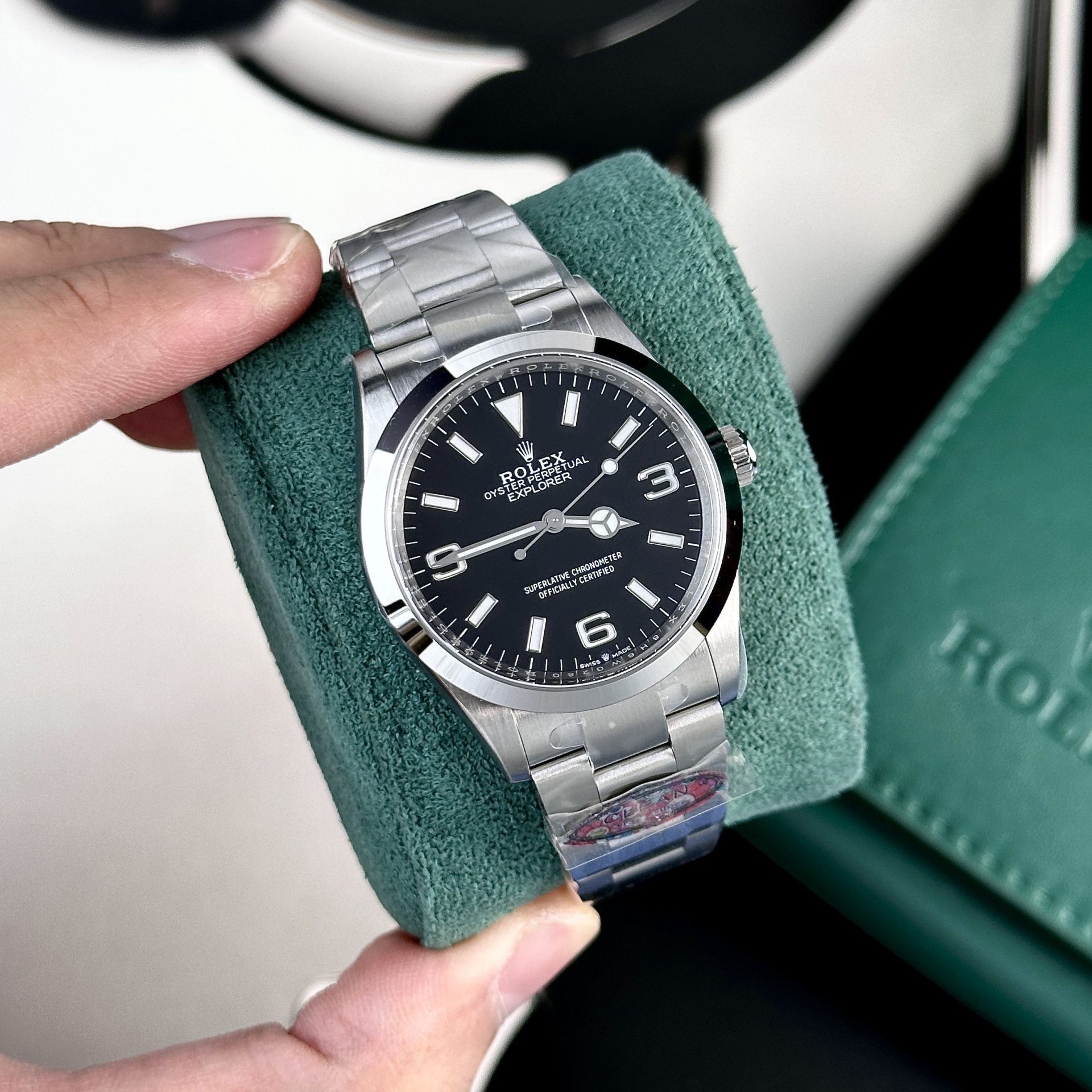 Rolex Super Clone Watch Explorer 214270 Black Dial Clean Factory 36mm - Image 2