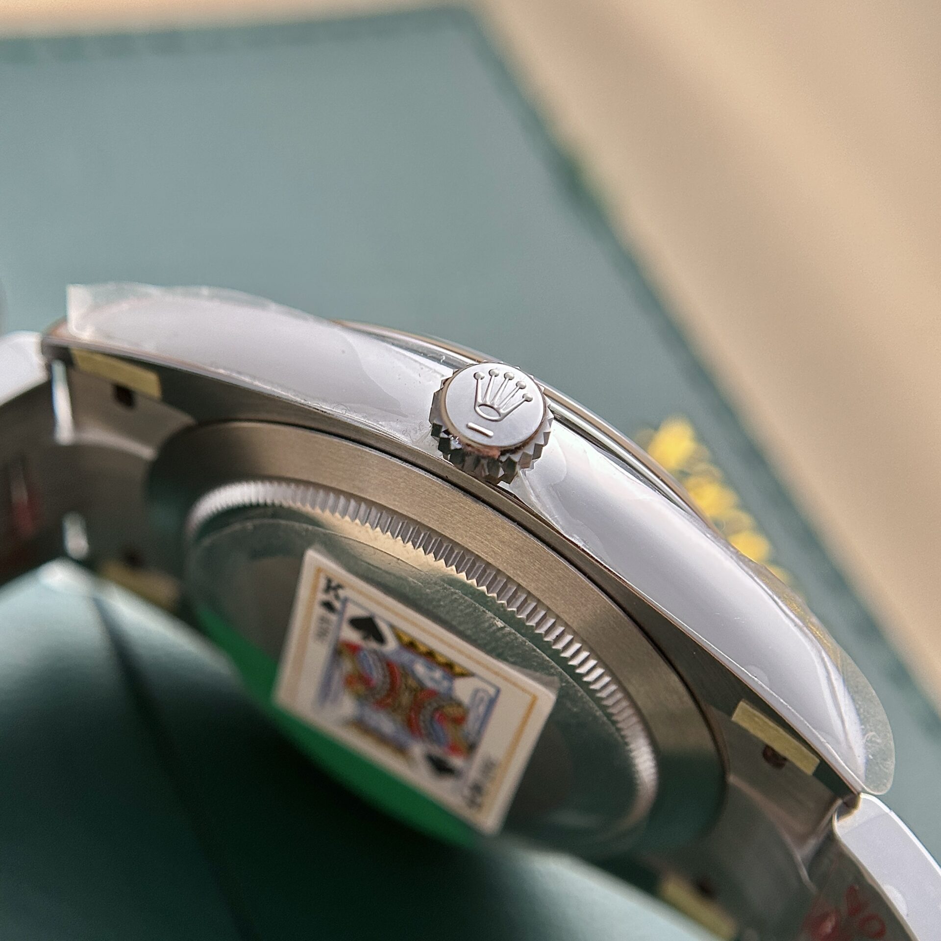 Rolex Oyster Perpetual 124300 Green Dial Super Clone Watch 41mm - Image 4