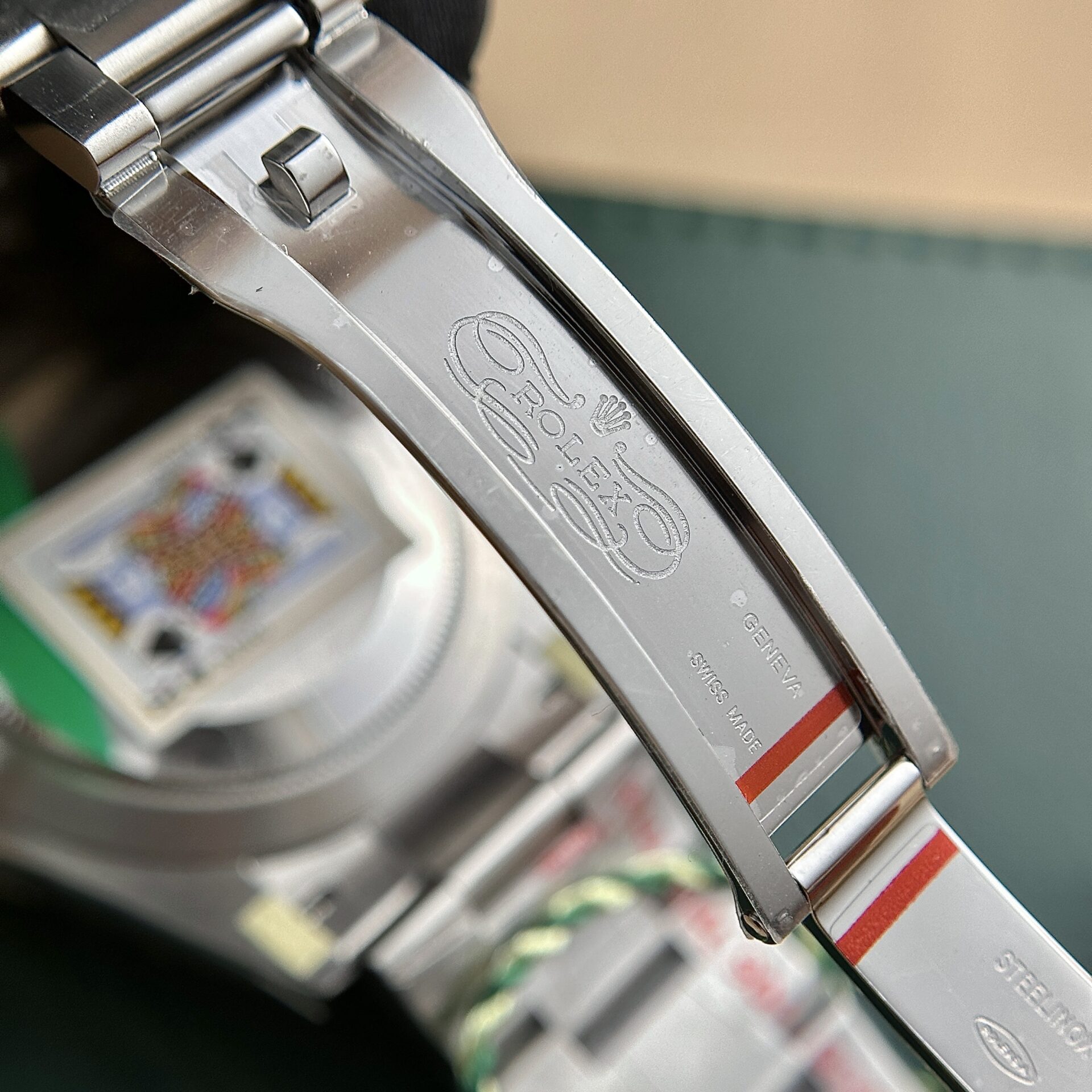 Rolex Oyster Perpetual 124300 Green Dial Super Clone Watch 41mm - Image 8