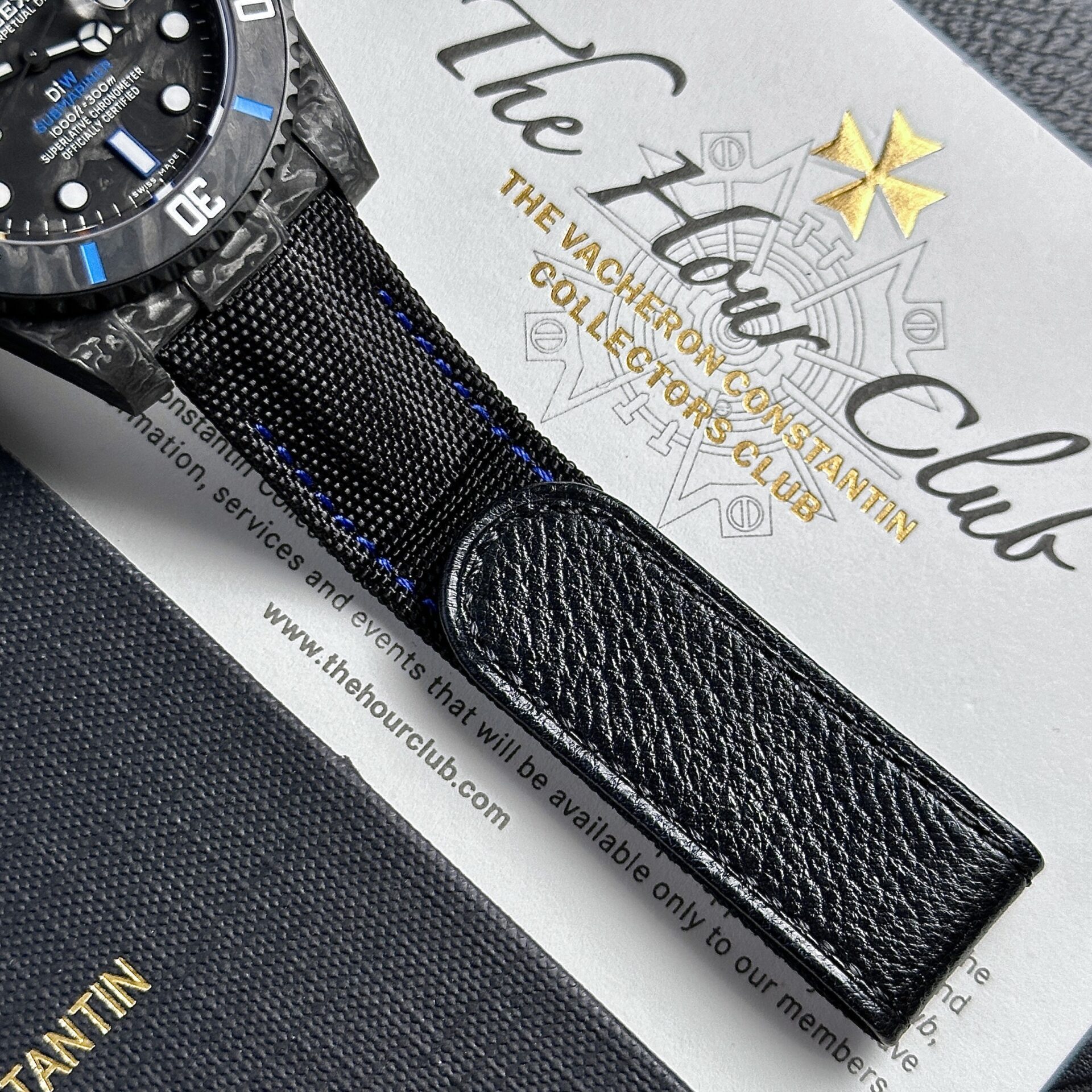 Rolex Super Clone Watch Submariner Diw Carbon Black 40mm - Image 7