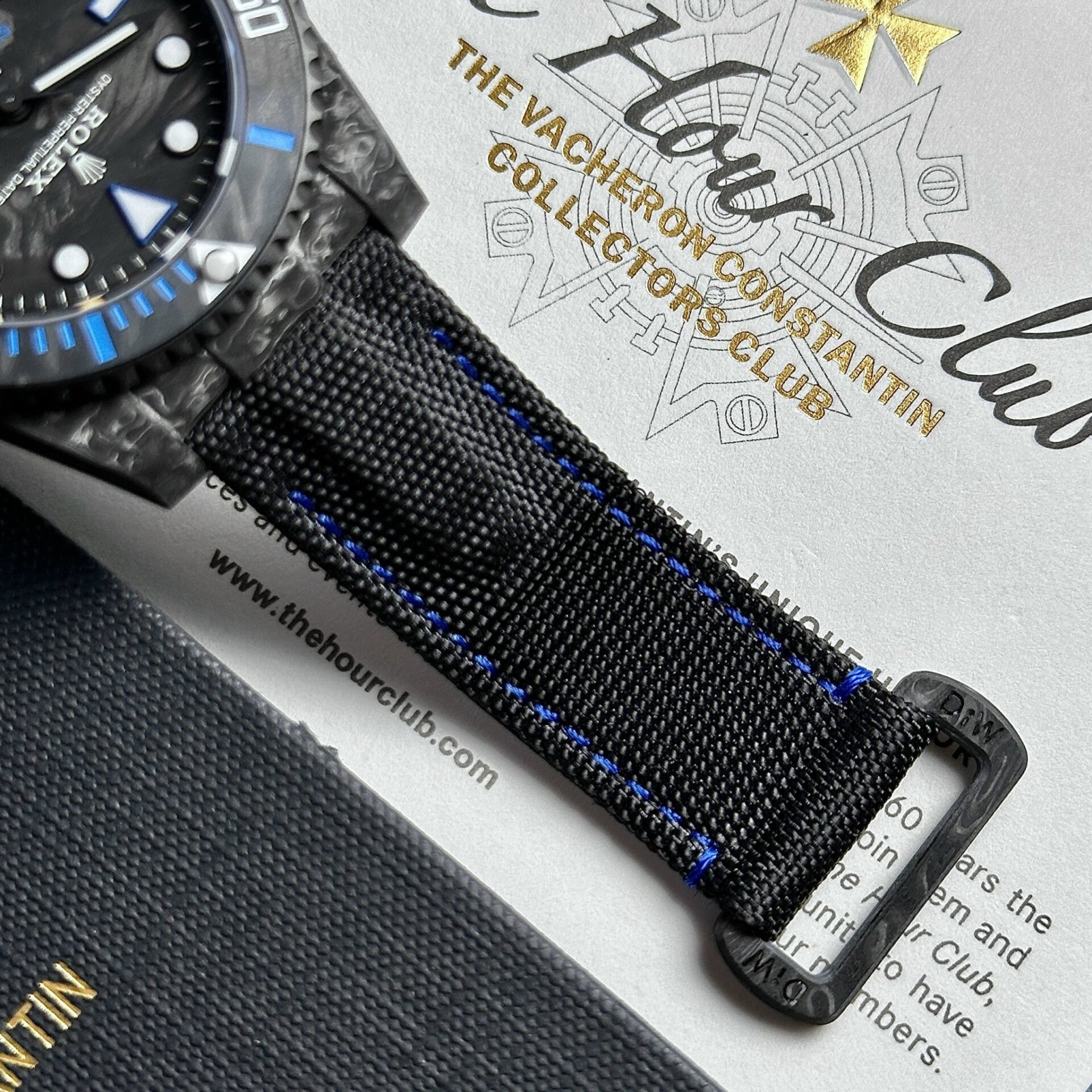 Rolex Super Clone Watch Submariner Diw Carbon Black 40mm - Image 6
