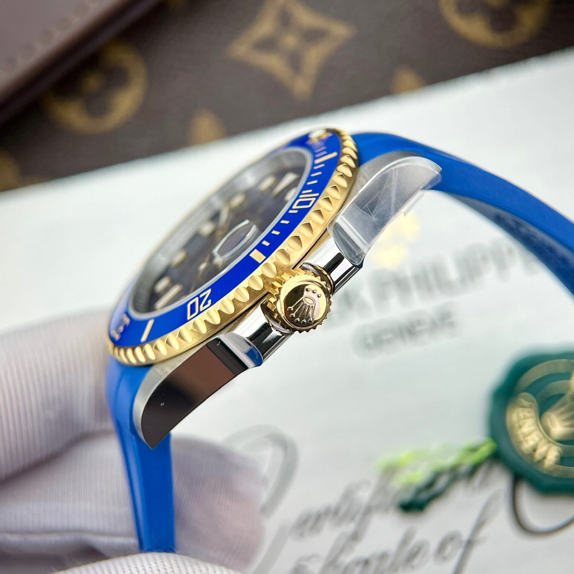 Rolex Submariner Super Clone Blue Dial Clean Factory 40mm - Image 7