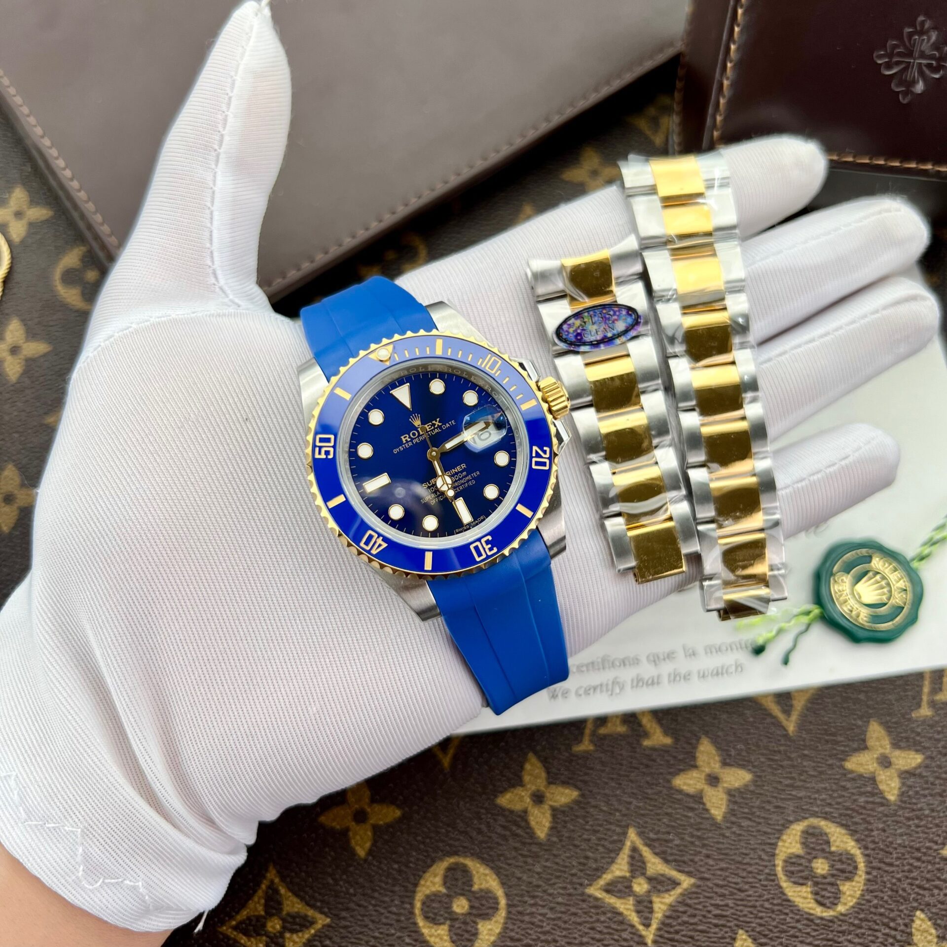 Rolex Submariner Super Clone Blue Dial Clean Factory 40mm