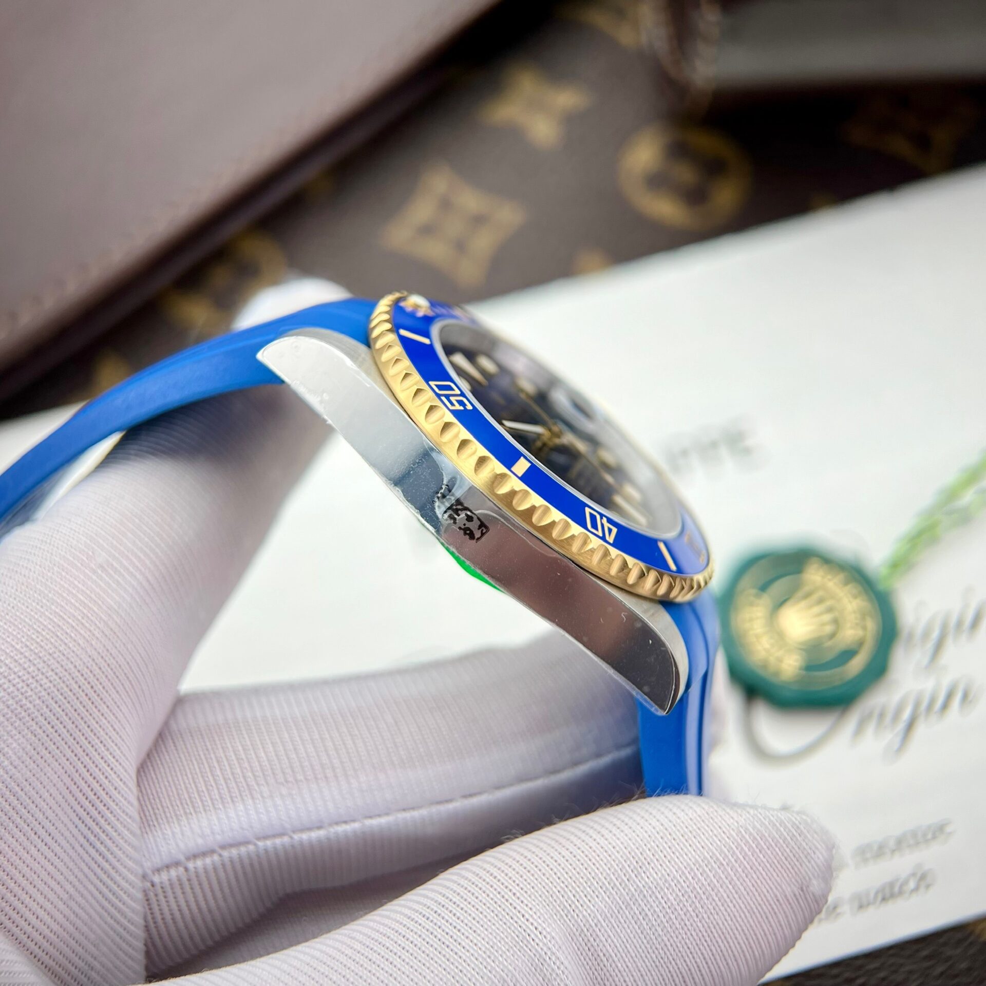 Rolex Submariner Super Clone Blue Dial Clean Factory 40mm - Image 8
