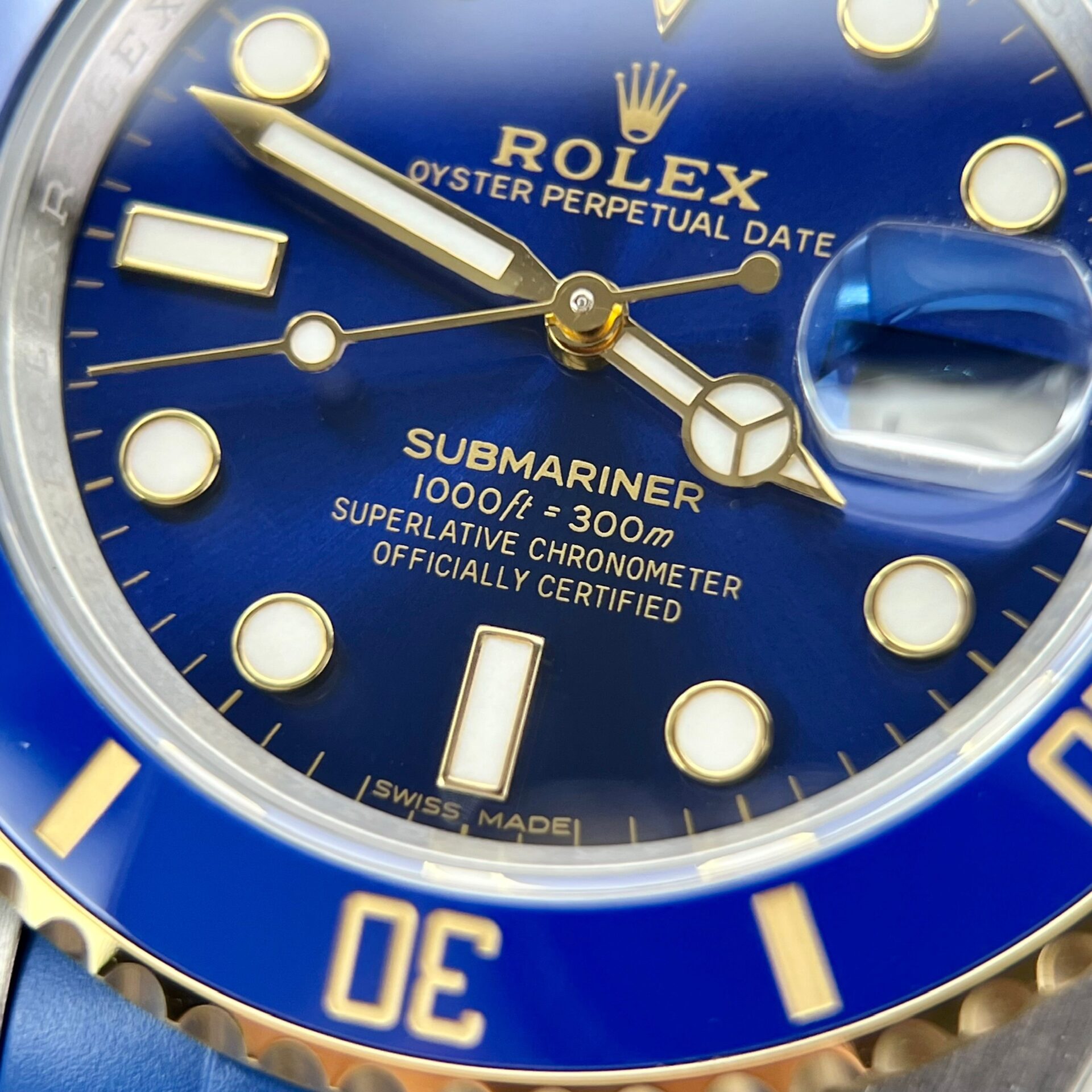 Rolex Submariner Super Clone Blue Dial Clean Factory 40mm - Image 6