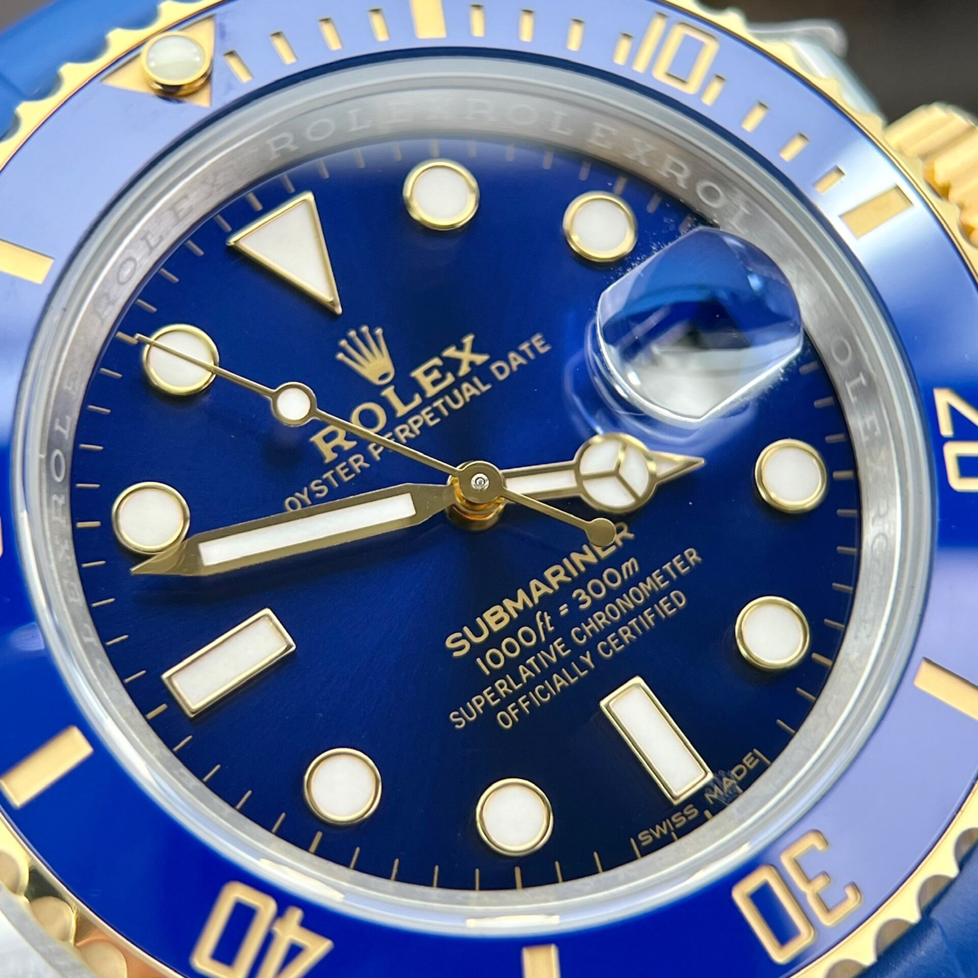 Rolex Submariner Super Clone Blue Dial Clean Factory 40mm - Image 4