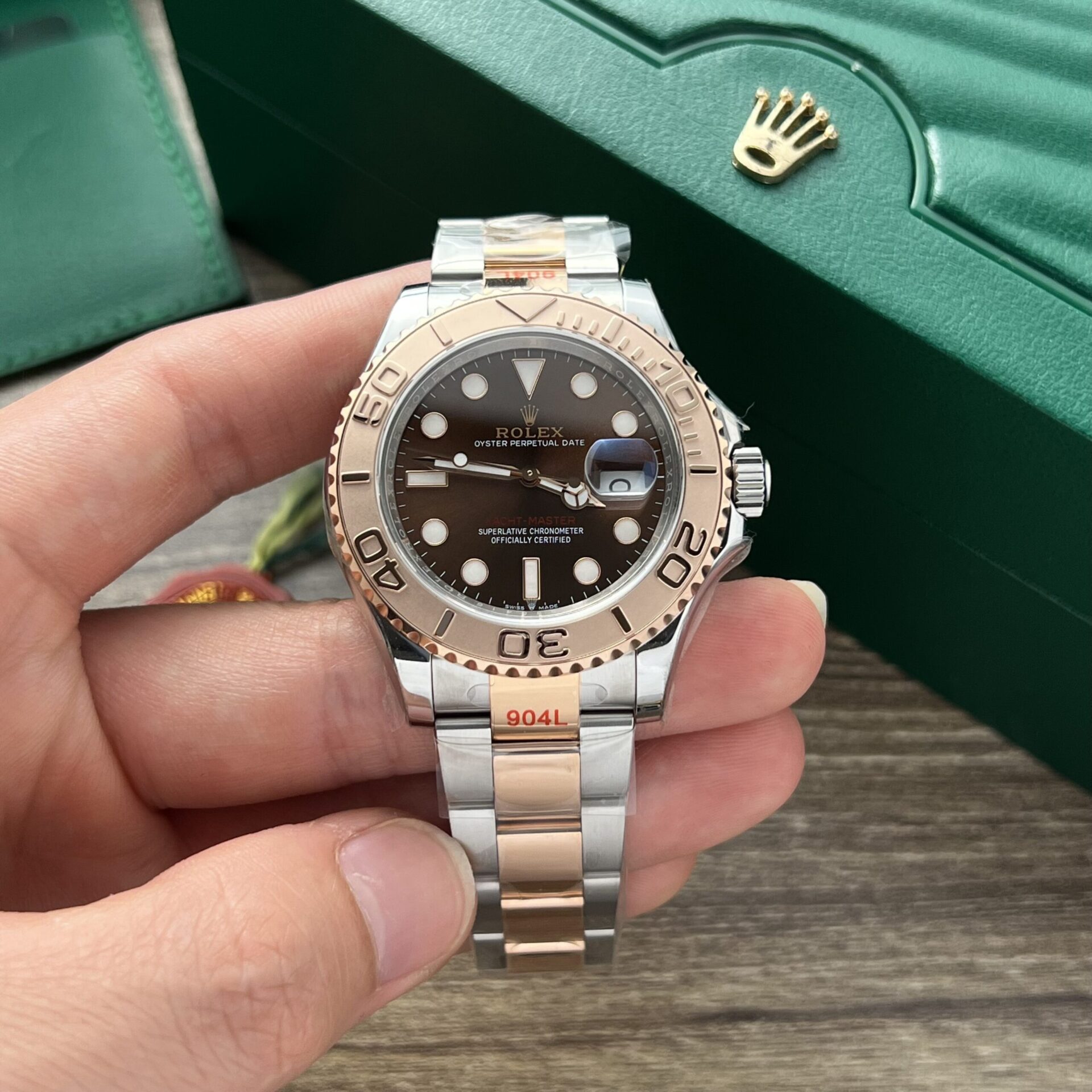 Rolex Super Clone Yacht-Master Dial Chocolate EW Factory 40mm