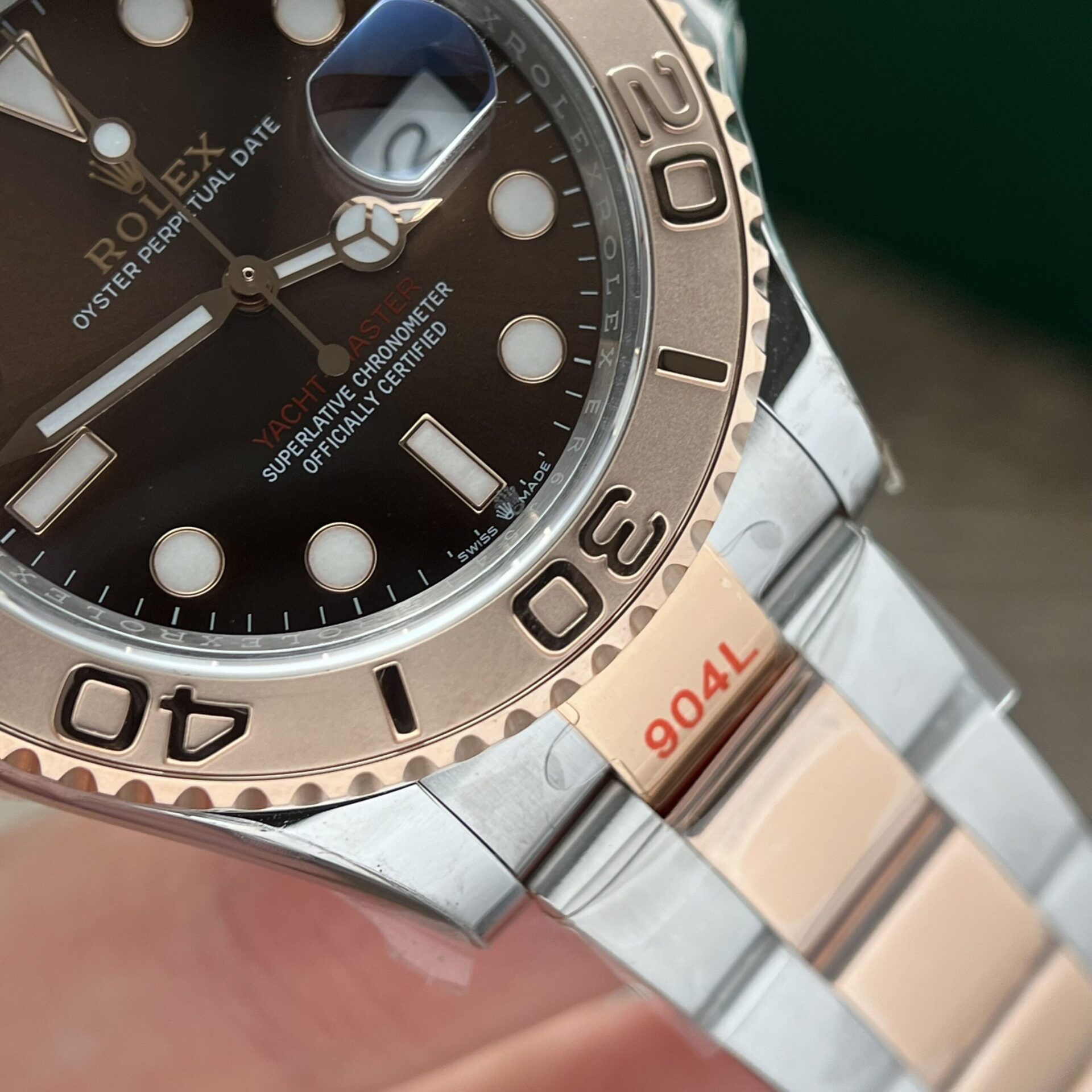 Rolex Super Clone Yacht-Master Dial Chocolate EW Factory 40mm - Image 3