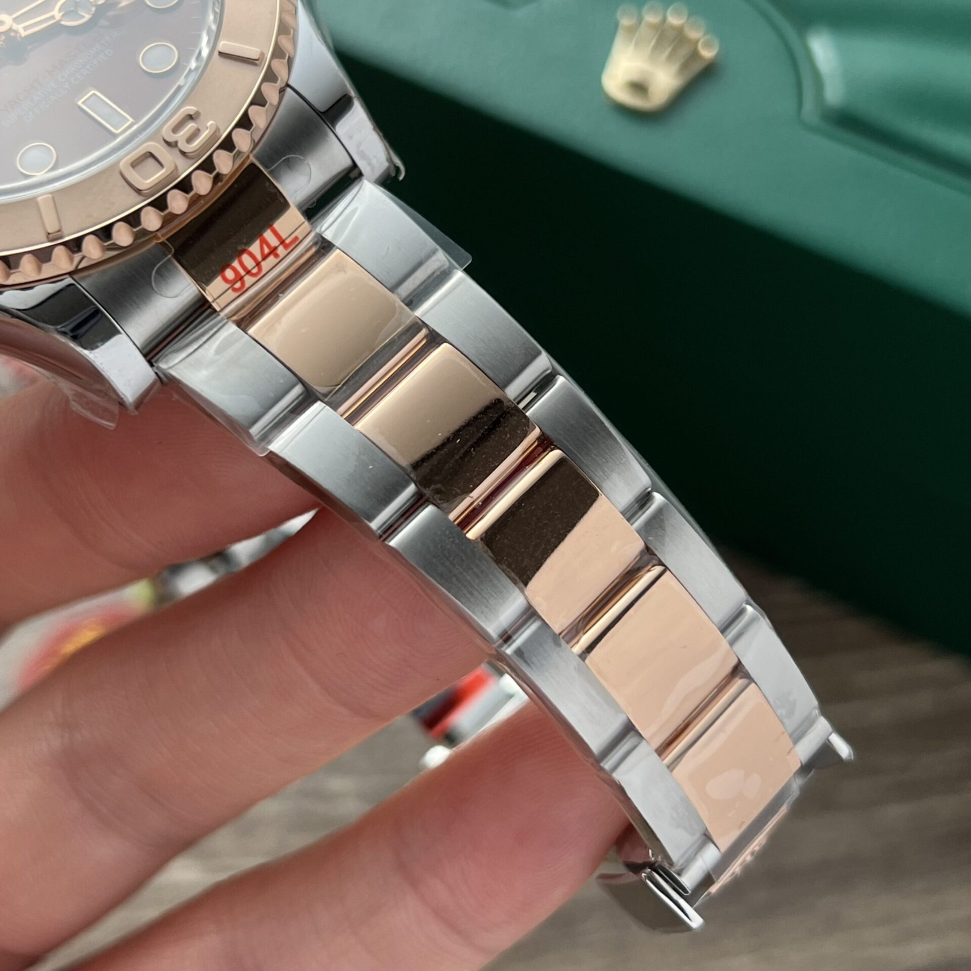 Rolex Super Clone Yacht-Master Dial Chocolate EW Factory 40mm - Image 5