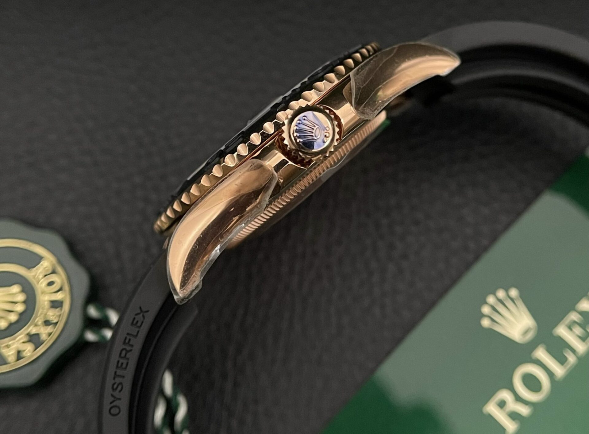 Rolex Yacht-Master Super Clone Watch Black Dial EW Factory 40mm - Image 5