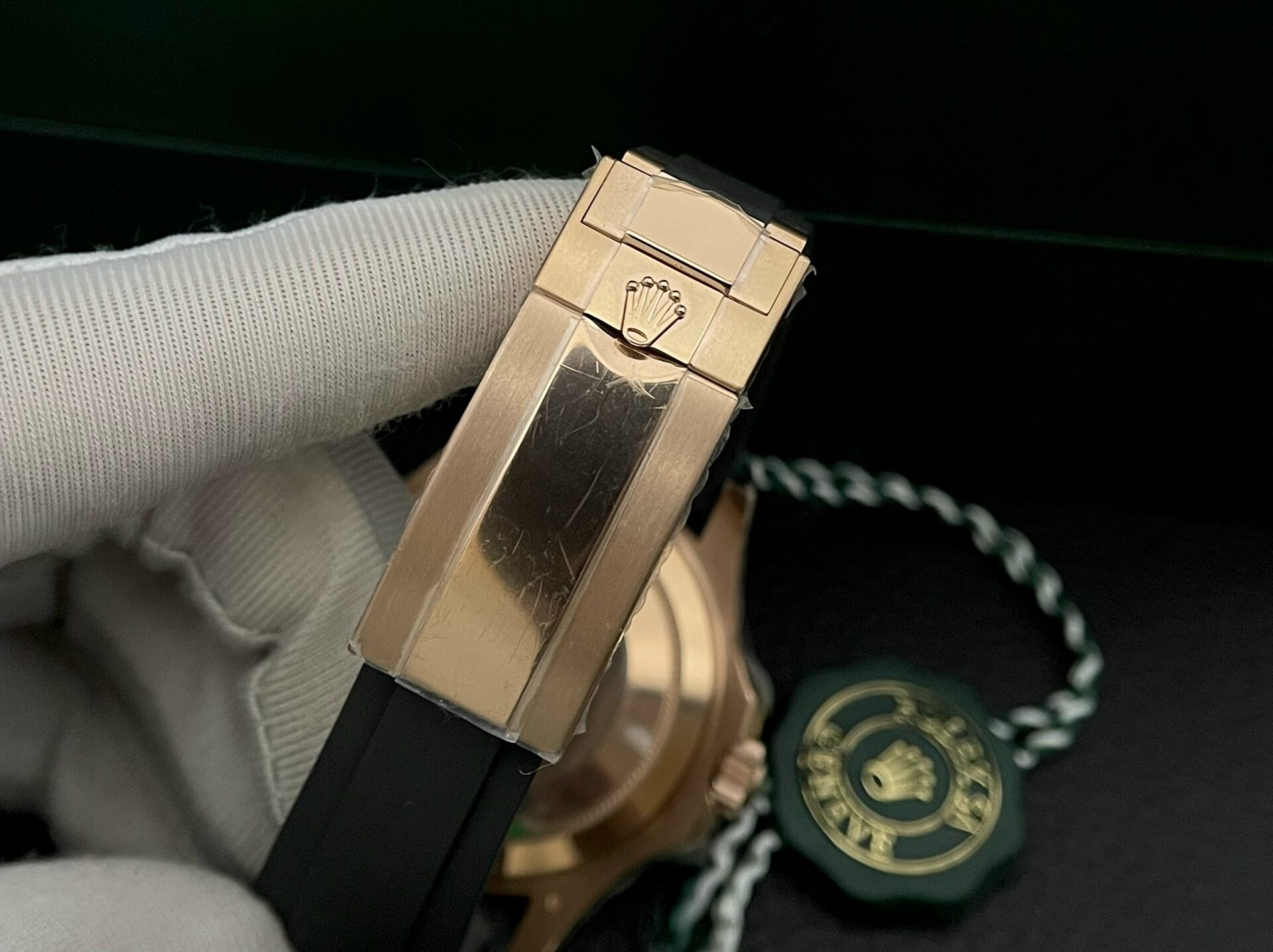 Rolex Yacht-Master Super Clone Watch Black Dial EW Factory 40mm - Image 8