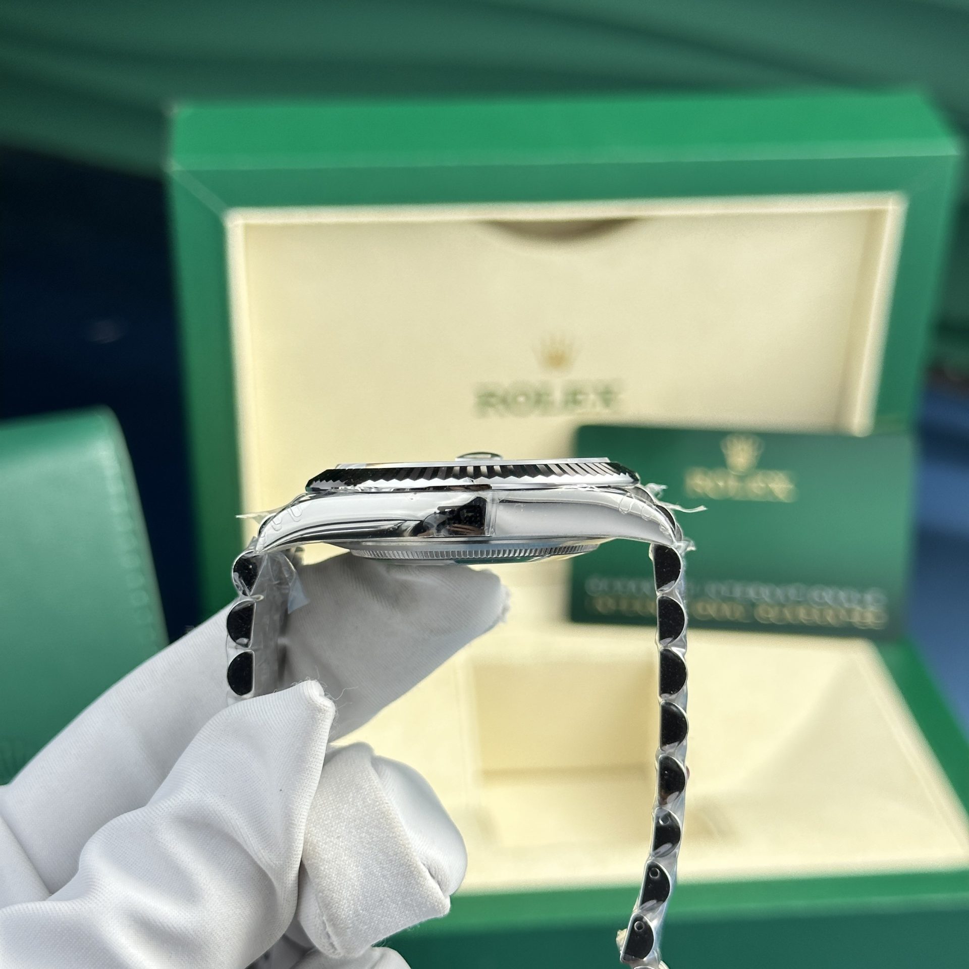 Rolex Super Clone DateJust 126334 Silver Dial VS Factory 41mm - Image 6
