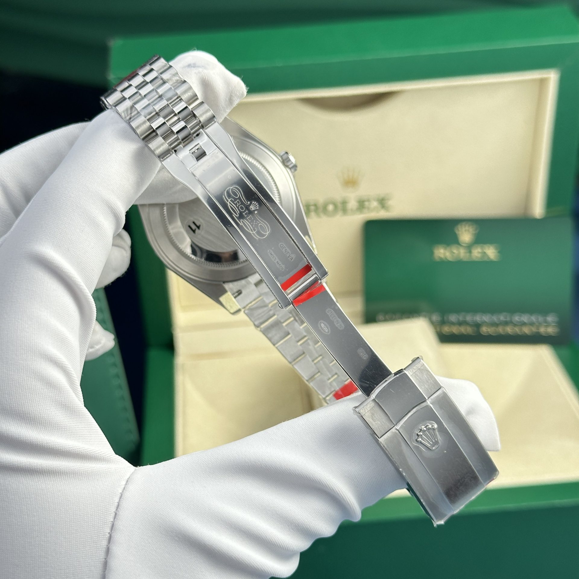 Rolex Super Clone DateJust 126334 Silver Dial VS Factory 41mm - Image 8