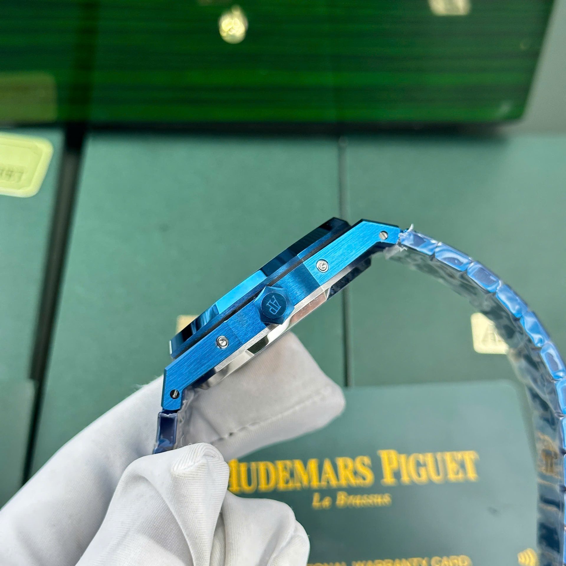 Audemars Piguet Royal Oak Perpetual Calendar 26579CS Super Clone Watch Blue BBR Factory 41mm - Image 8