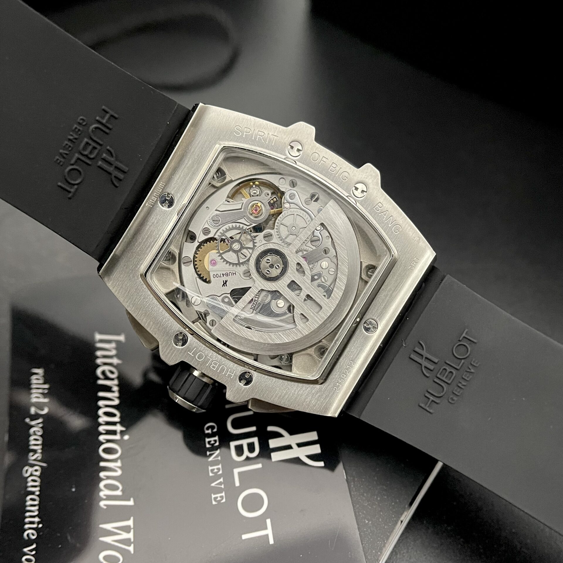 Hublot Spirit Of Big Bang Replica 11 Watch Titanium Blue 42mm - Image 6
