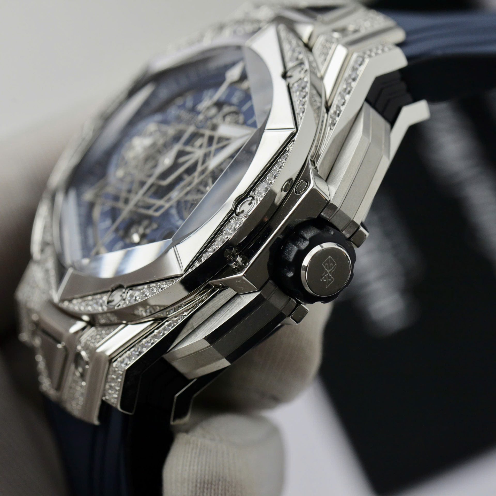 Hublot Big Bang Sang Bleu II Super Clone Watch Blue HB Factory 44mm - Image 7