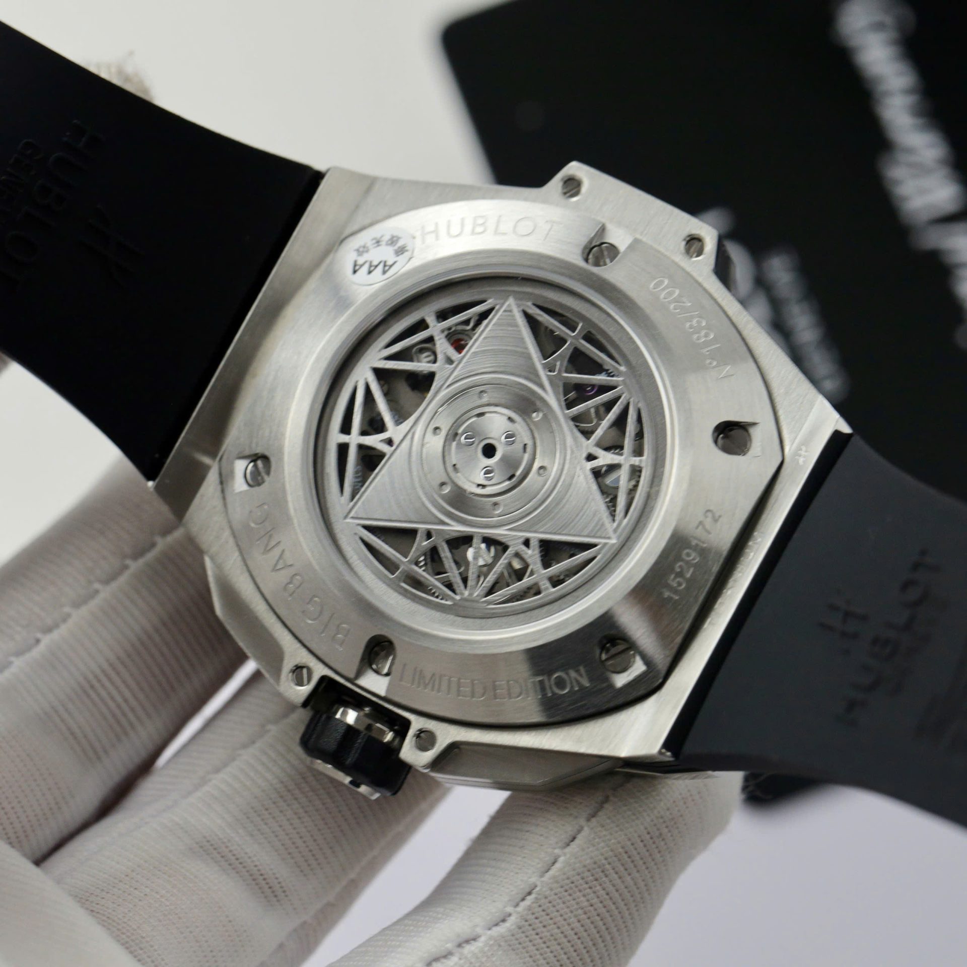 Hublot Big Bang Sang Bleu II Super Clone Watch Blue HB Factory 44mm - Image 8