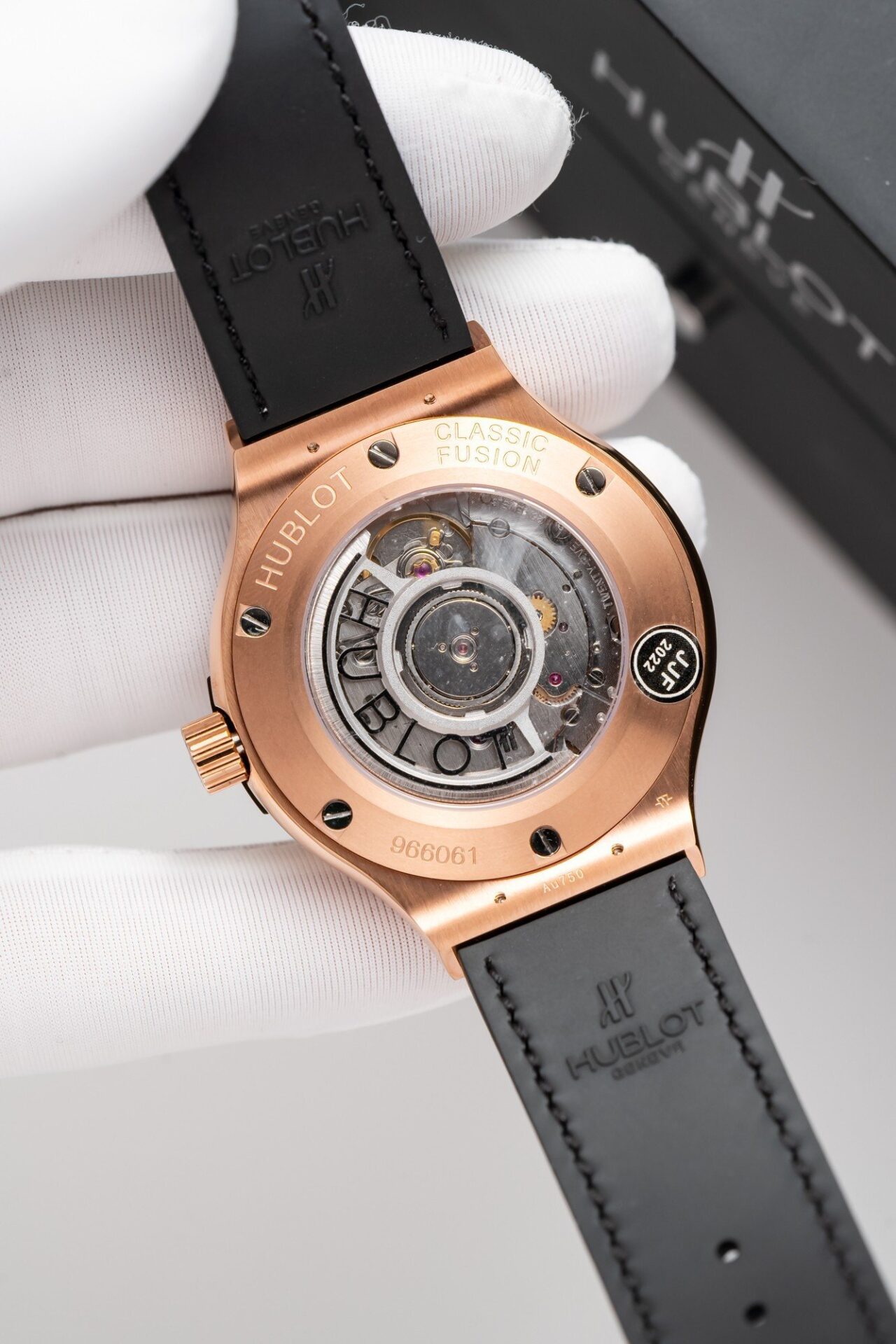 Hublot Classic Fusion King Gold Gray Dial Replica Watch JJF Factory 38mm - Image 7