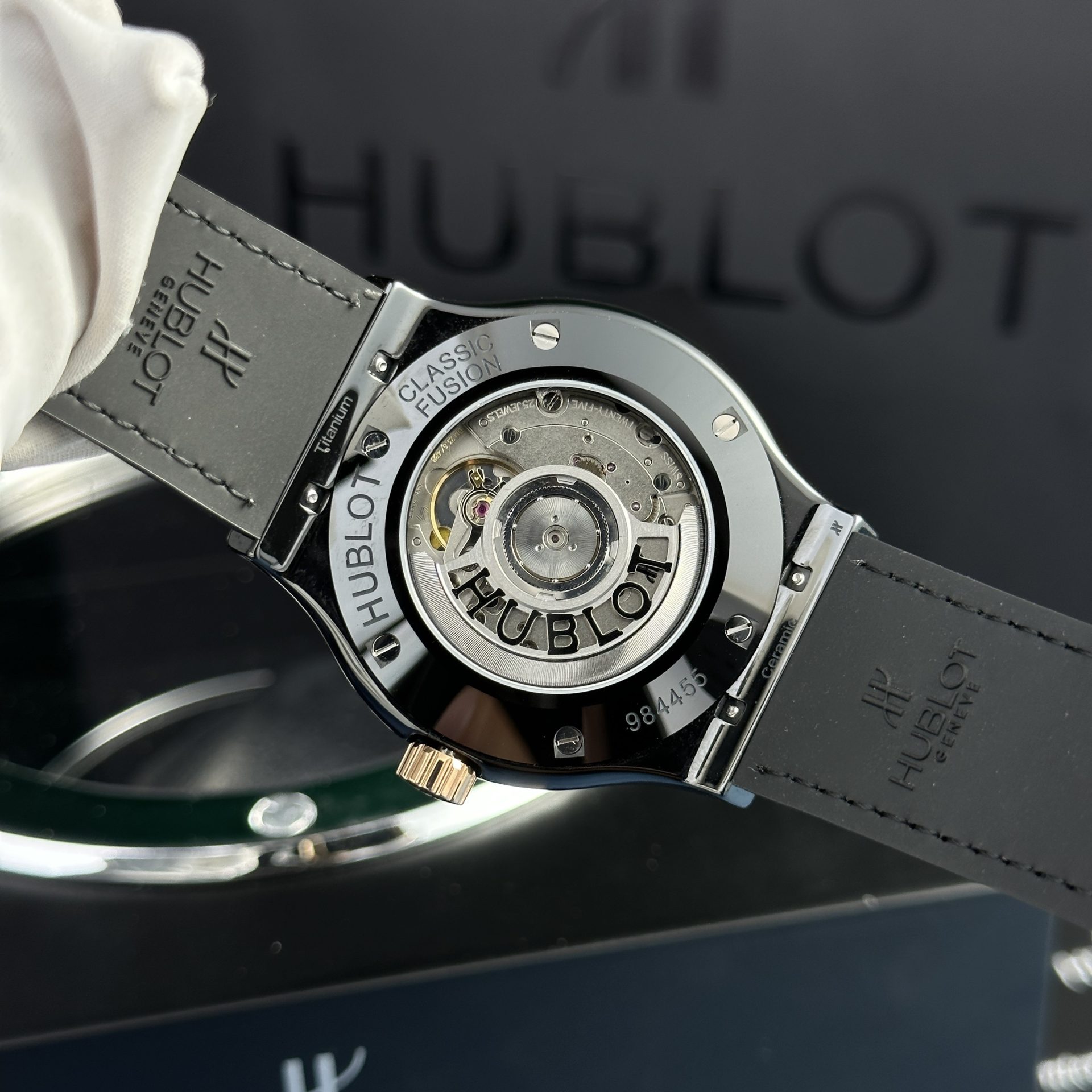 Hublot Best Super Clone Watches Classic Fusion Ceramic Demi King Gold 42mm - Image 7