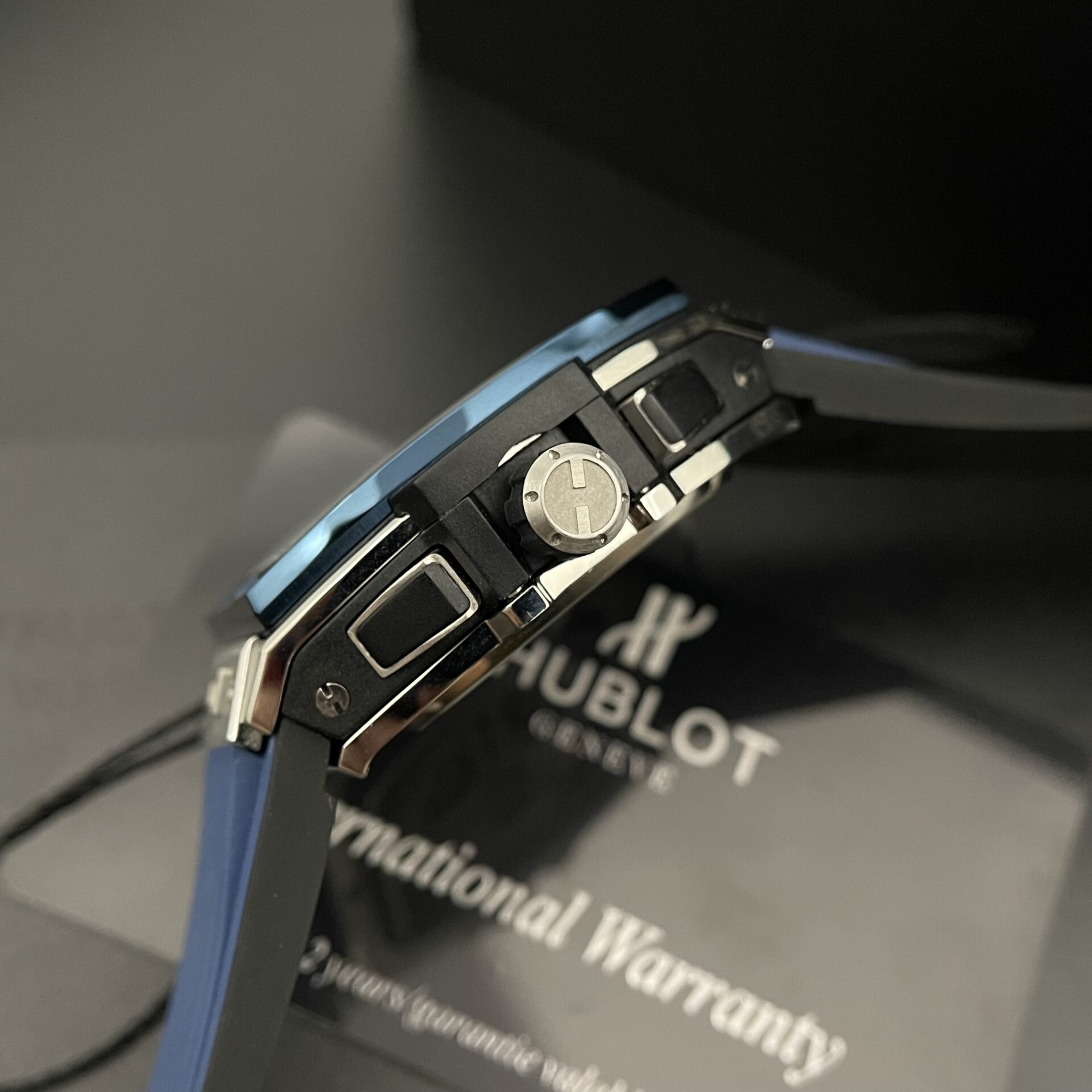 Hublot Spirit Of Big Bang Replica 11 Watch Titanium Blue 42mm - Image 4