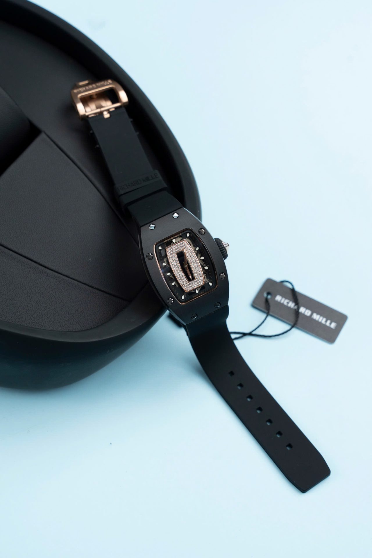 Richard Mille Super Clone Watches RM07-01 Ceramic Black 36mm - Image 2