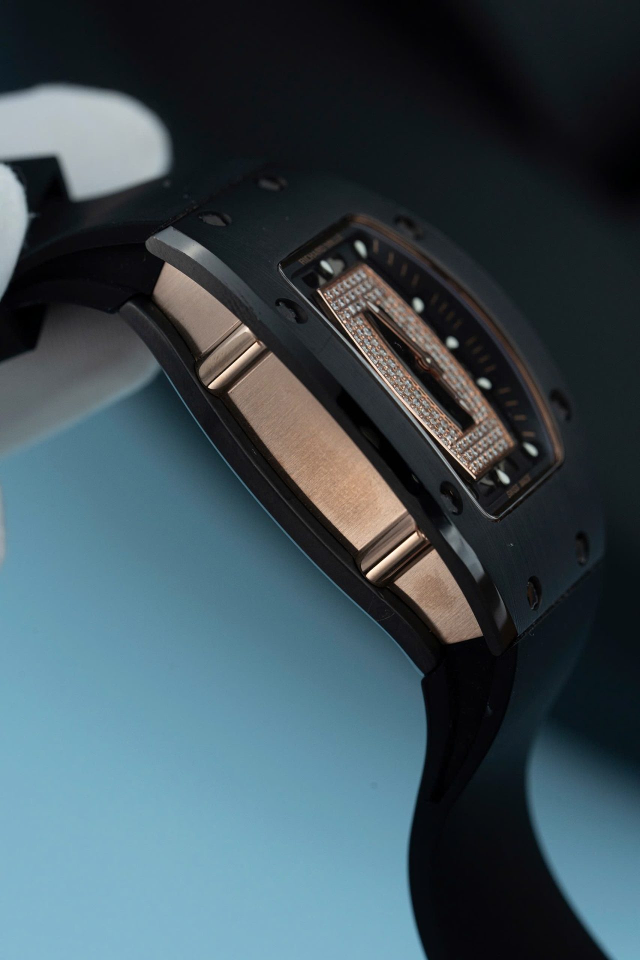 Richard Mille Super Clone Watches RM07-01 Ceramic Black 36mm - Image 9